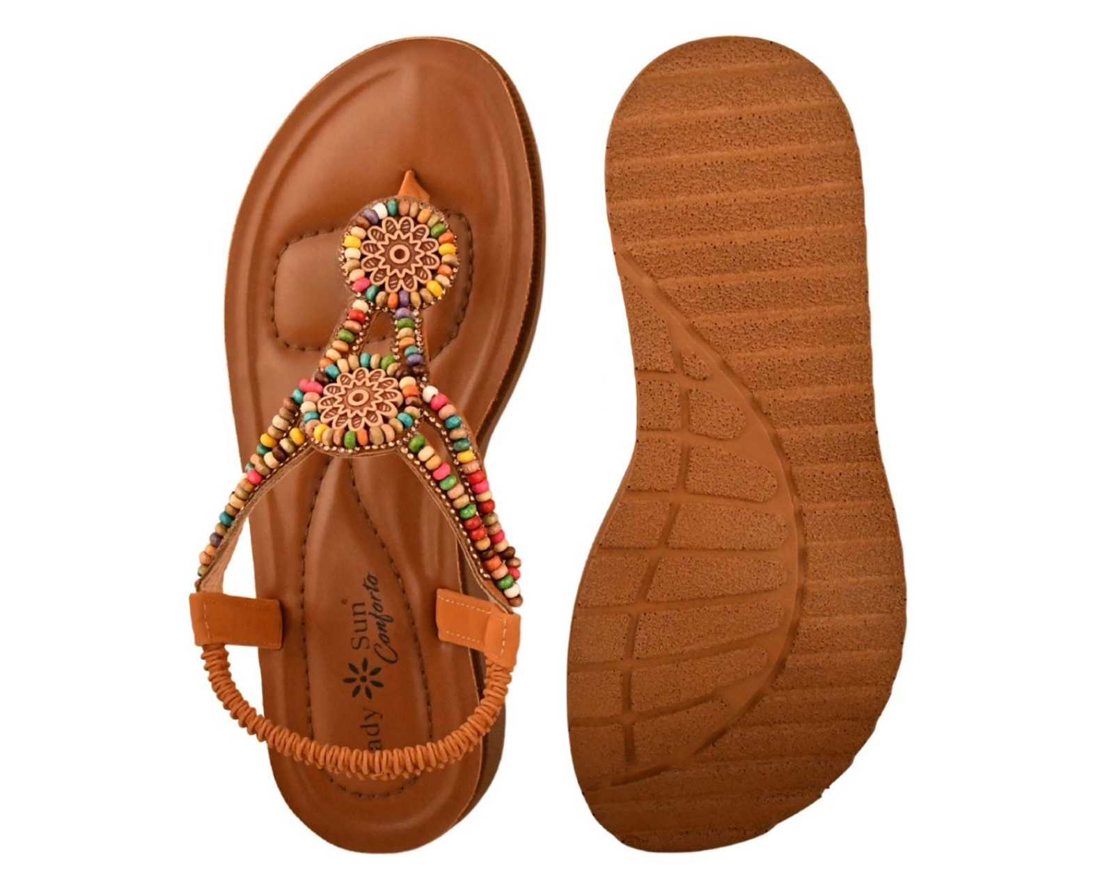 Foto 3 pulgar | Foto 2 | Sandalias Confort Lady Sun Conforto para Mujer