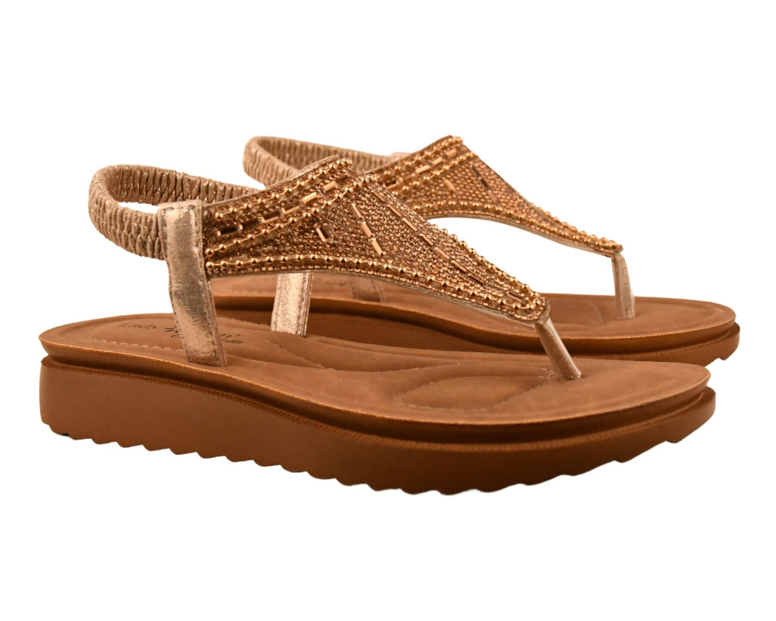 Foto 2 pulgar | Foto 1 | Sandalias Confort Lady Sun Conforto para Mujer