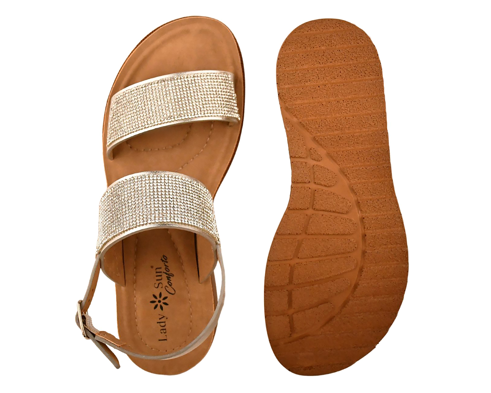 Foto 3 pulgar | Foto 2 | Sandalias Confort Lady Sun Conforto para Mujer