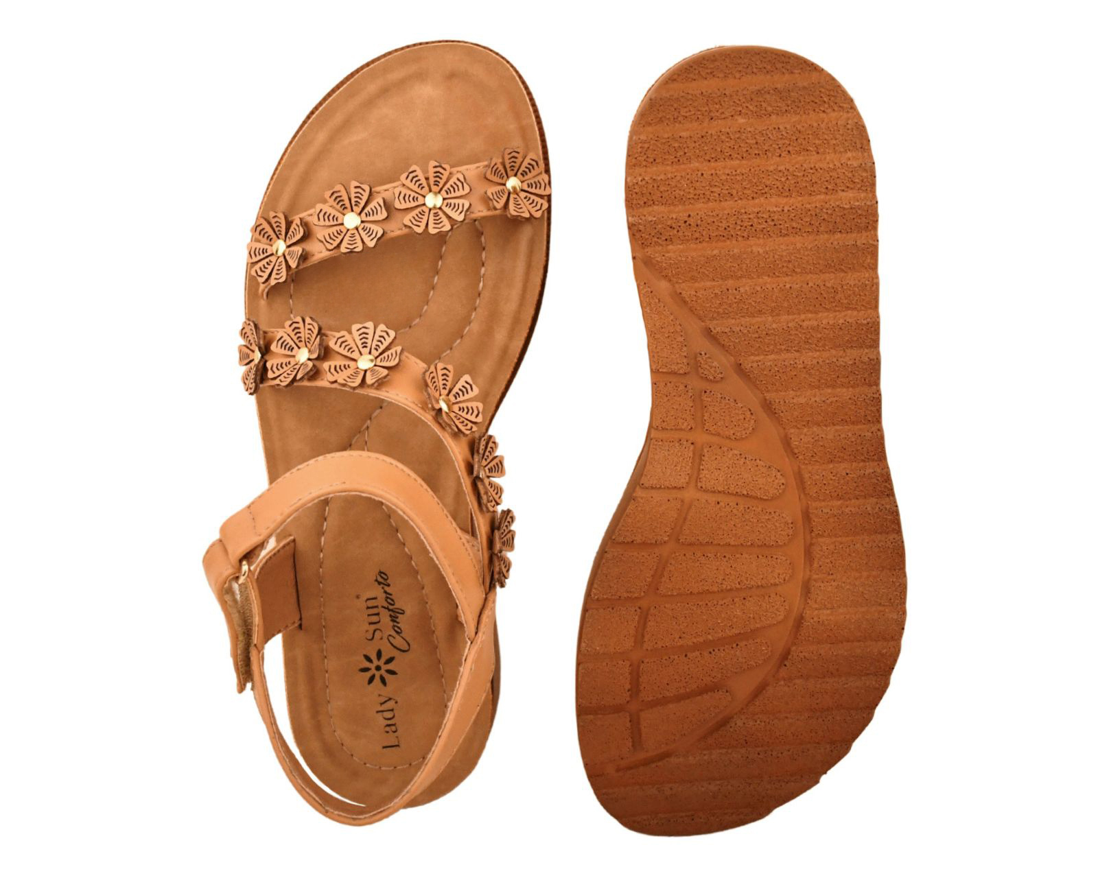 Foto 4 pulgar | Foto 3 | Sandalias Confort Lady Sun Conforto para Mujer