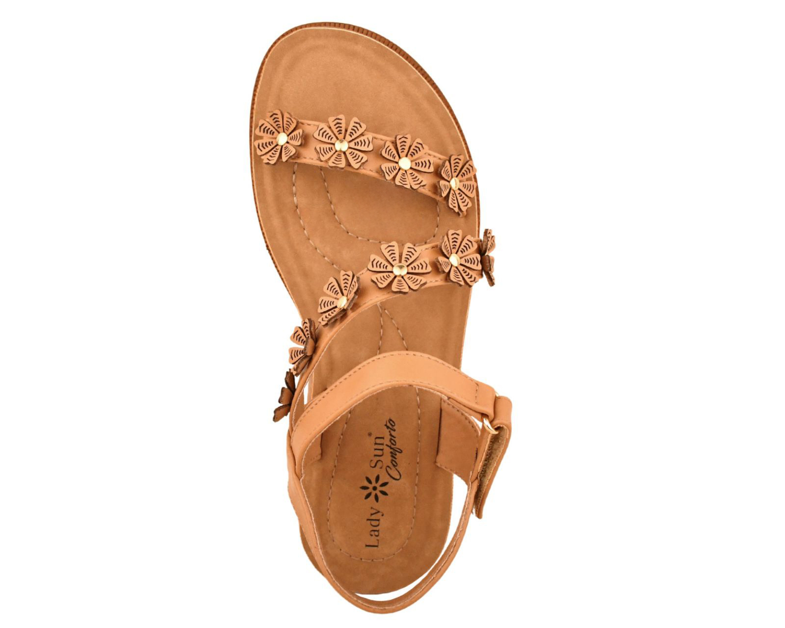 Foto 5 pulgar | Foto 4 | Sandalias Confort Lady Sun Conforto para Mujer