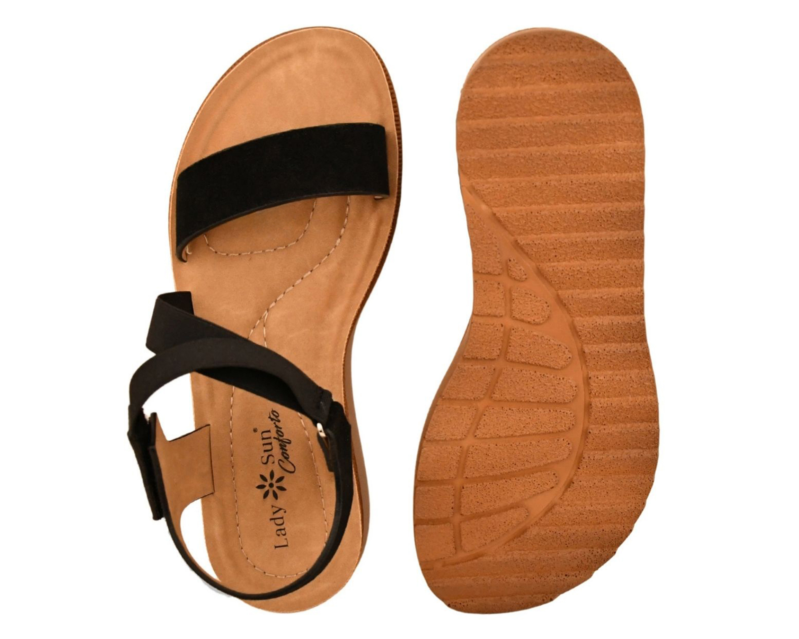 Foto 3 pulgar | Foto 2 | Sandalias Confort Lady Sun Conforto para Mujer