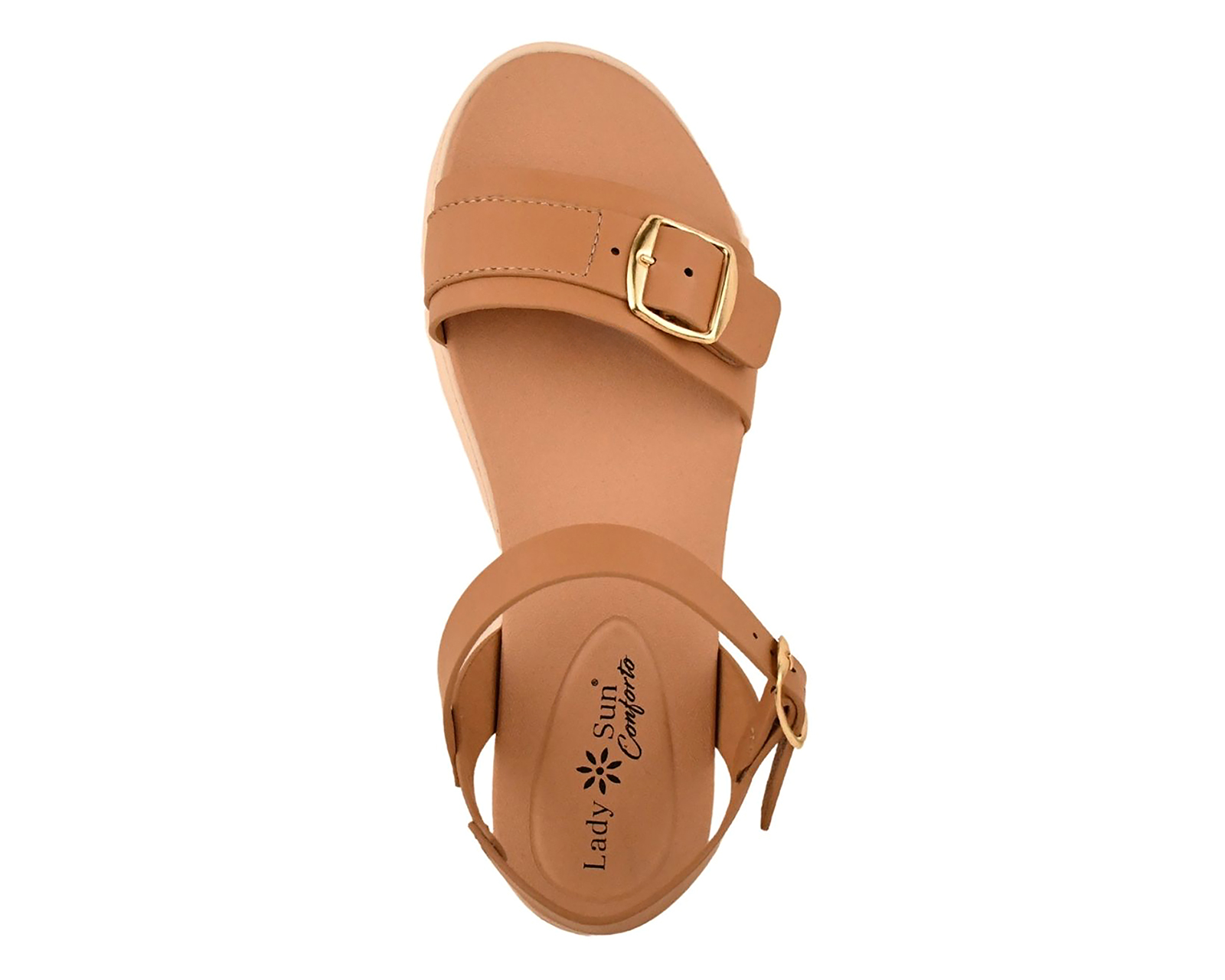 Foto 6 pulgar | Foto 5 | Sandalias Confort Lady Sun Conforto para Mujer