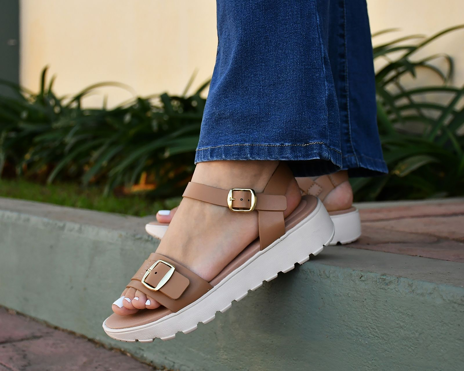 Foto 8 pulgar | Foto 7 | Sandalias Confort Lady Sun Conforto para Mujer