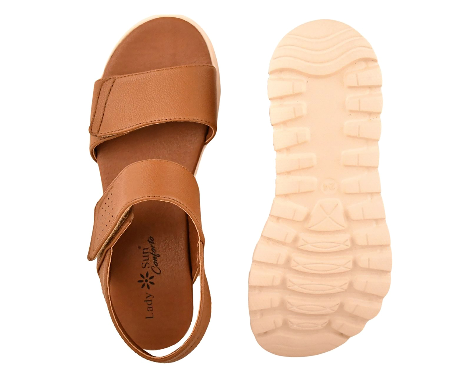 Foto 3 pulgar | Foto 2 | Sandalias Confort Lady Sun Conforto para Mujer