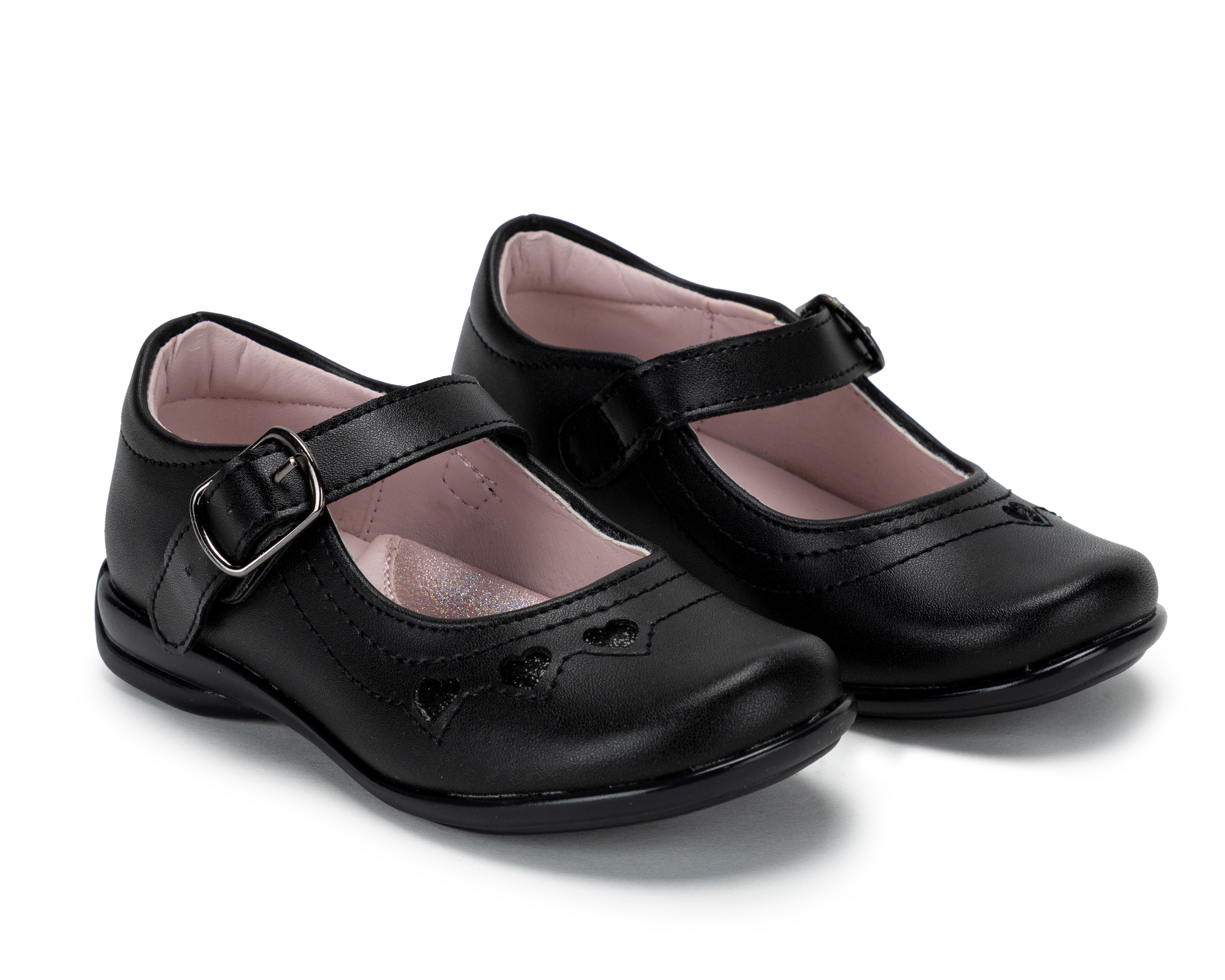Zapatos Escolares Grafito para Niña