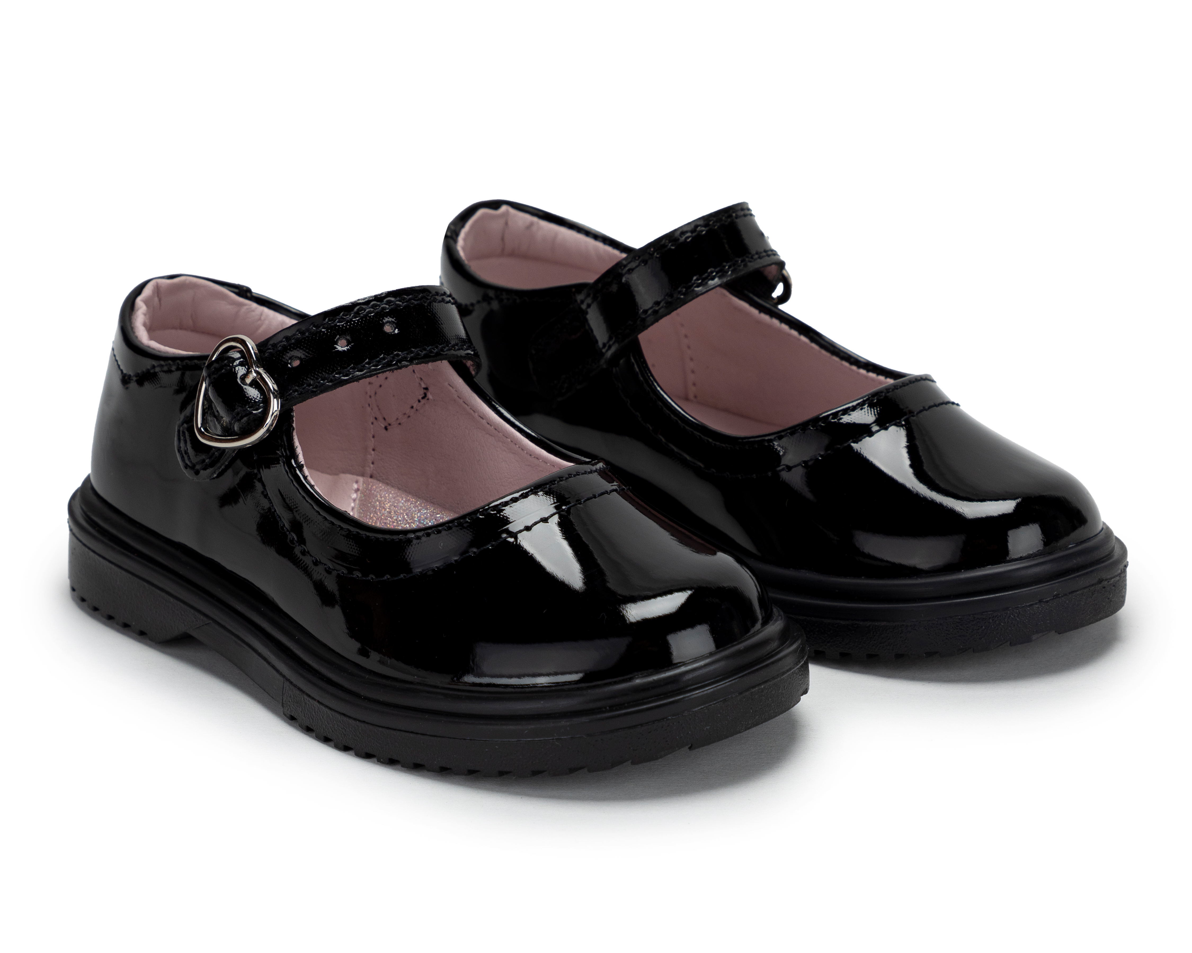 Zapatos Escolares Grafito para Niña