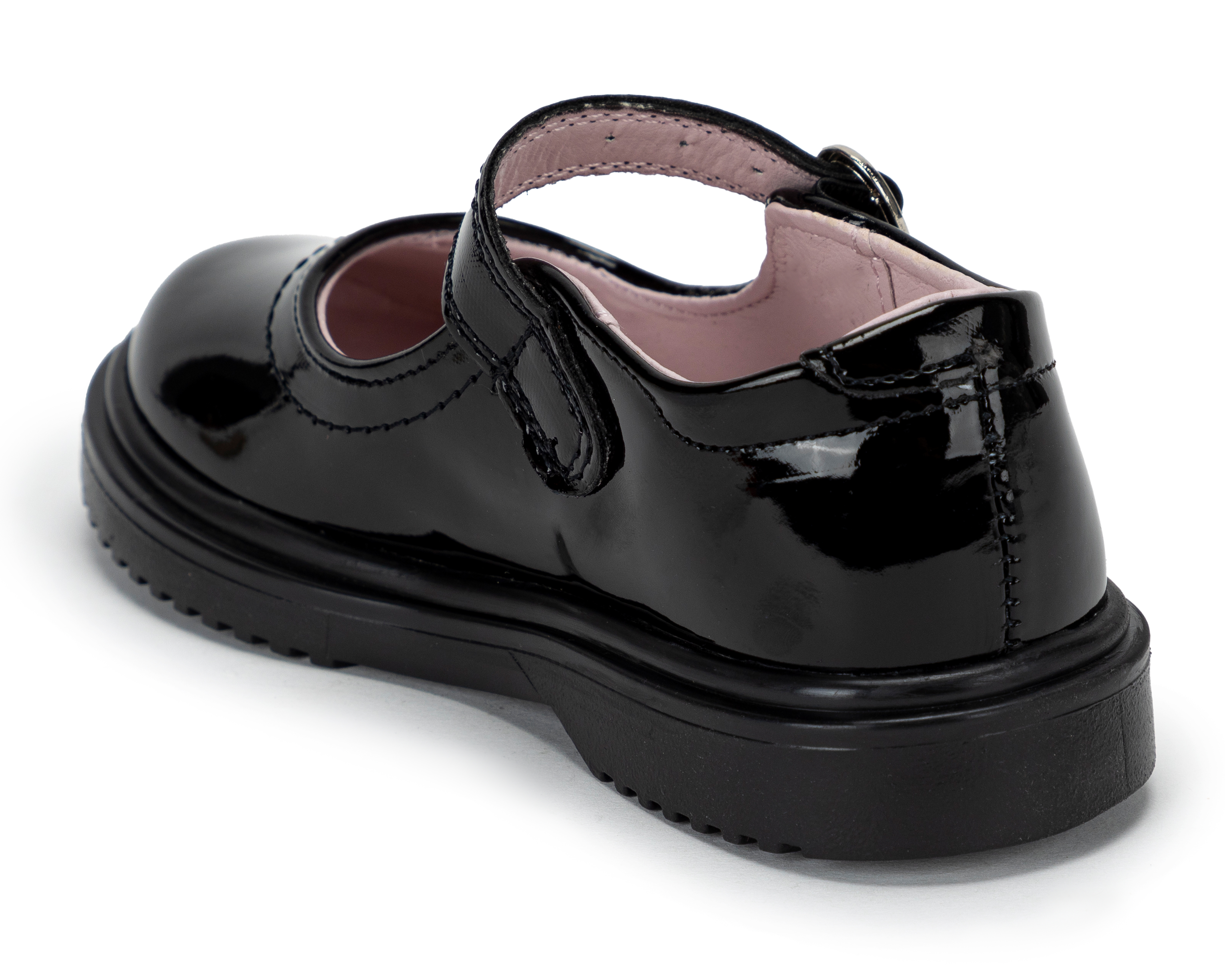 Foto 3 | Foto 3 | Zapatos Escolares Grafito para Niña