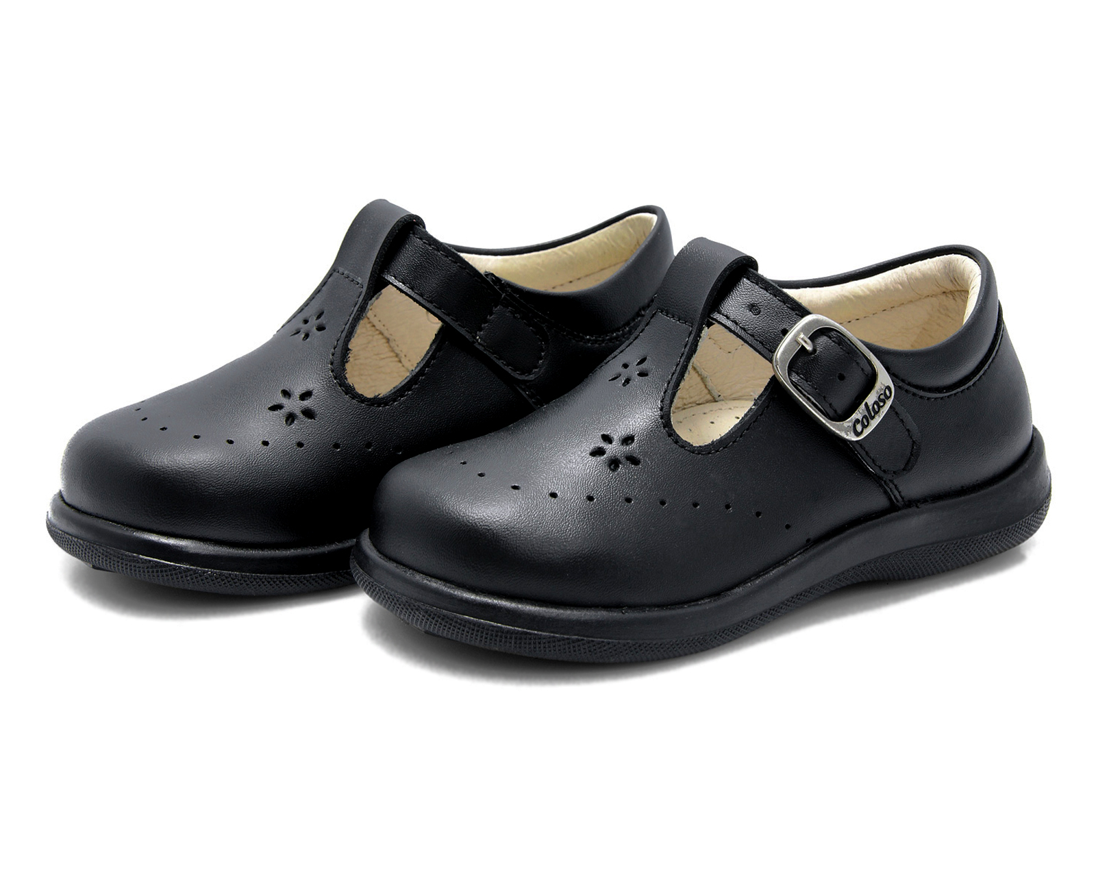 Zapatos Escolares Coloso de Piel para Niña