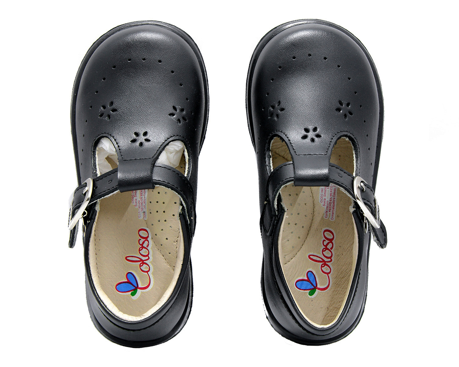 Foto 4 pulgar | Foto 3 | Zapatos Escolares Coloso de Piel para Niña