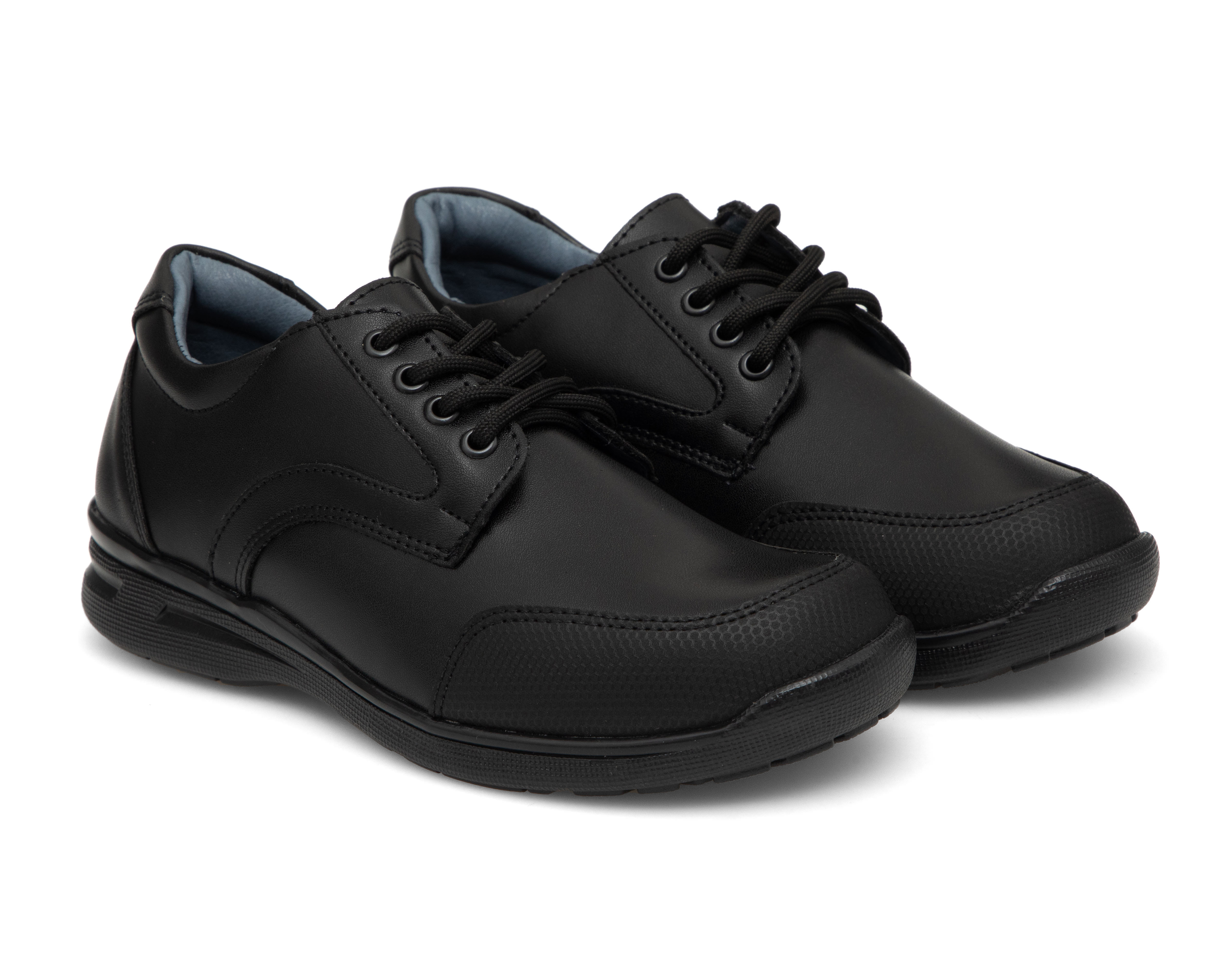 Zapatos Escolares Grafito para Niño