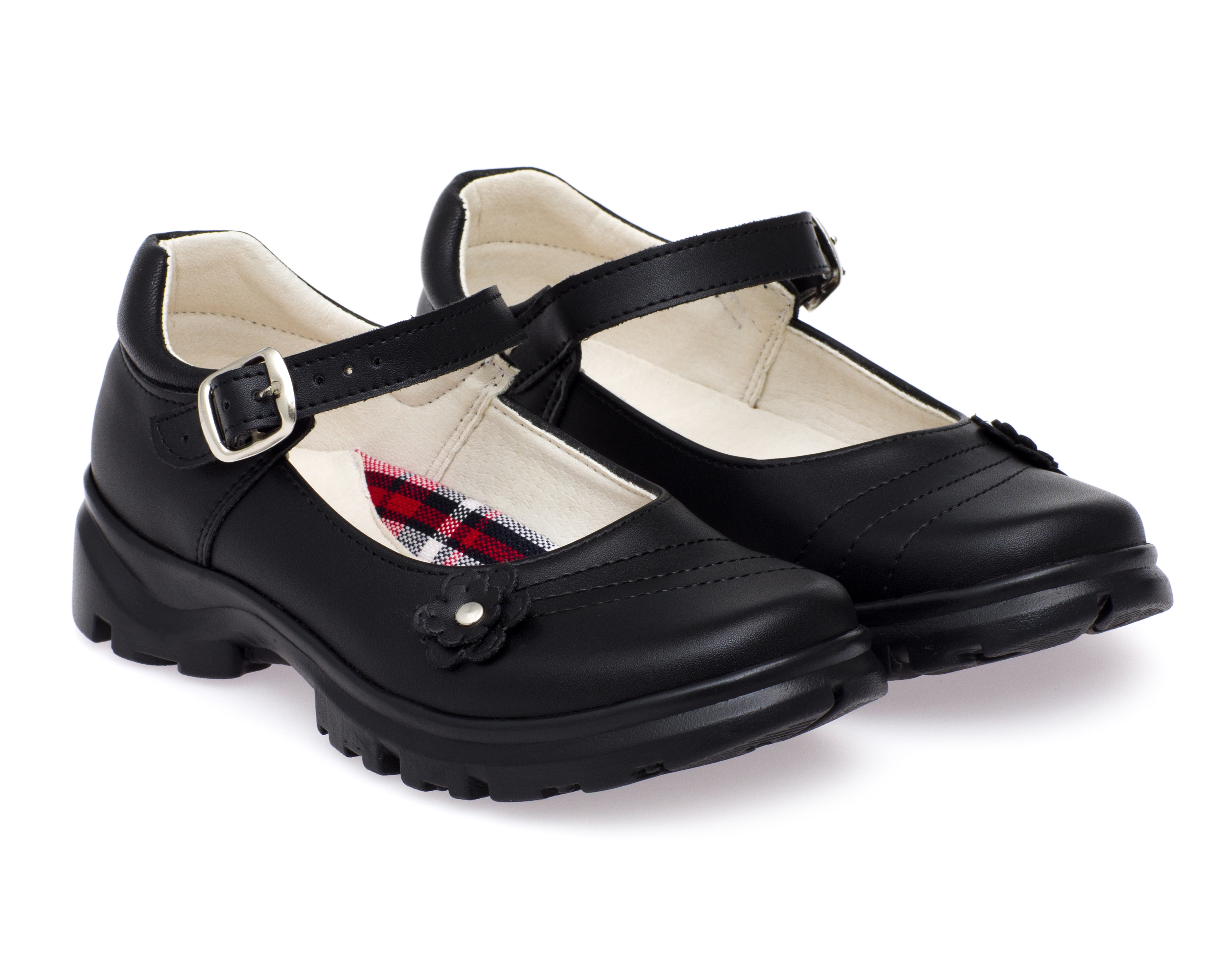 Zapatos Escolares Grafito para Niña