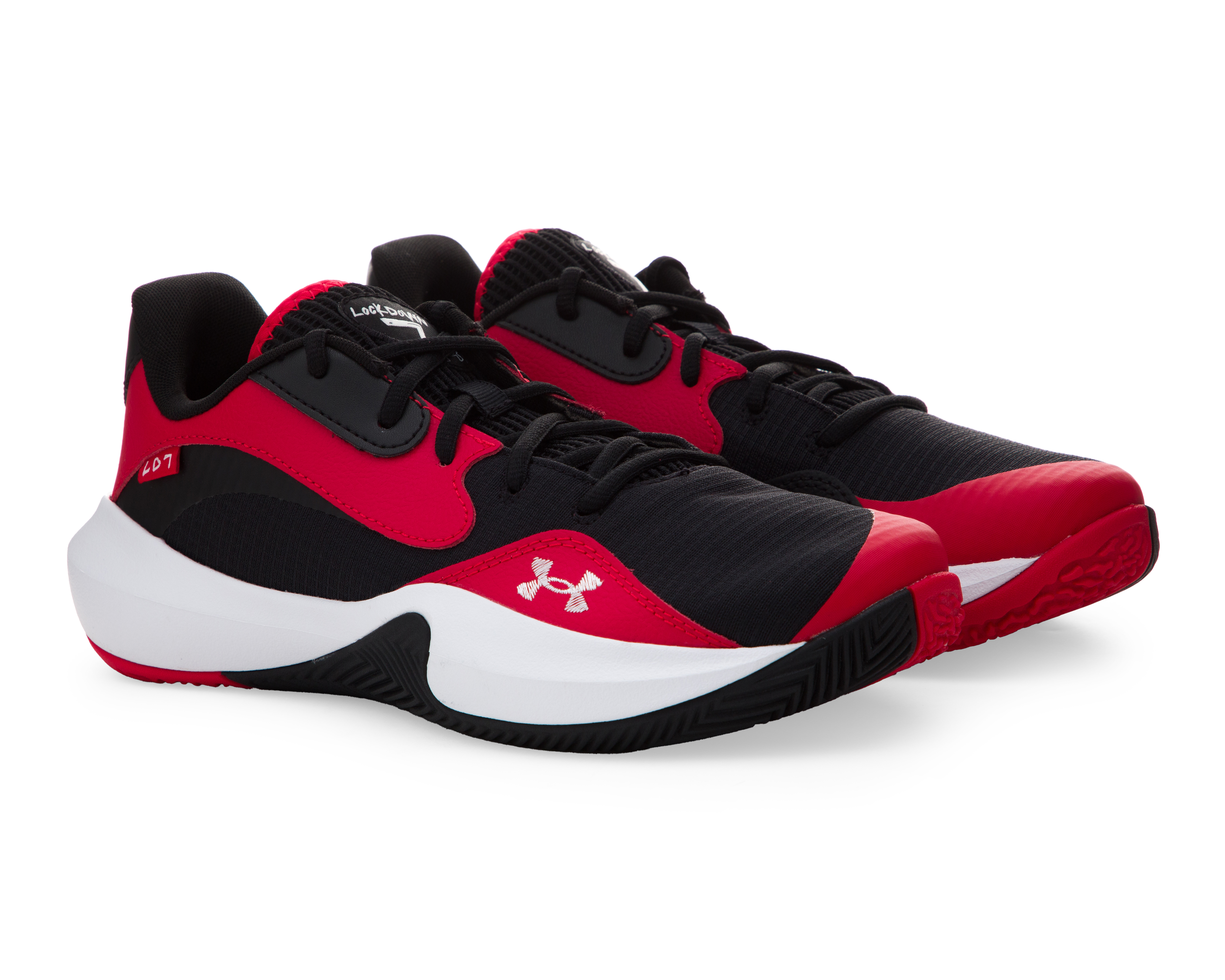 Foto 2 pulgar | Foto 1 | Tenis para Basquetbol Under Armour Lockdown 7 Low para Hombre