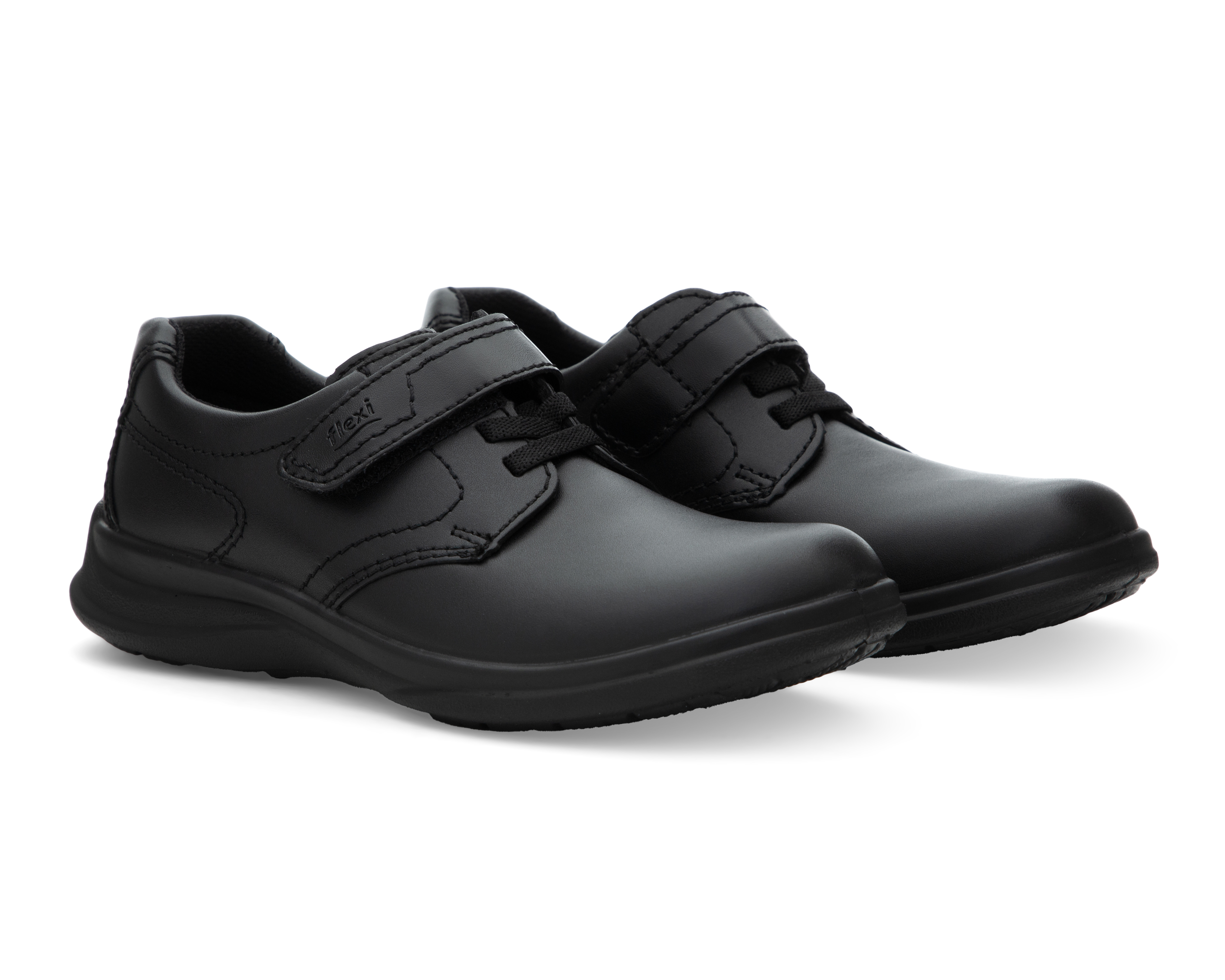 Zapatos Escolares Flexi de Piel para Niño