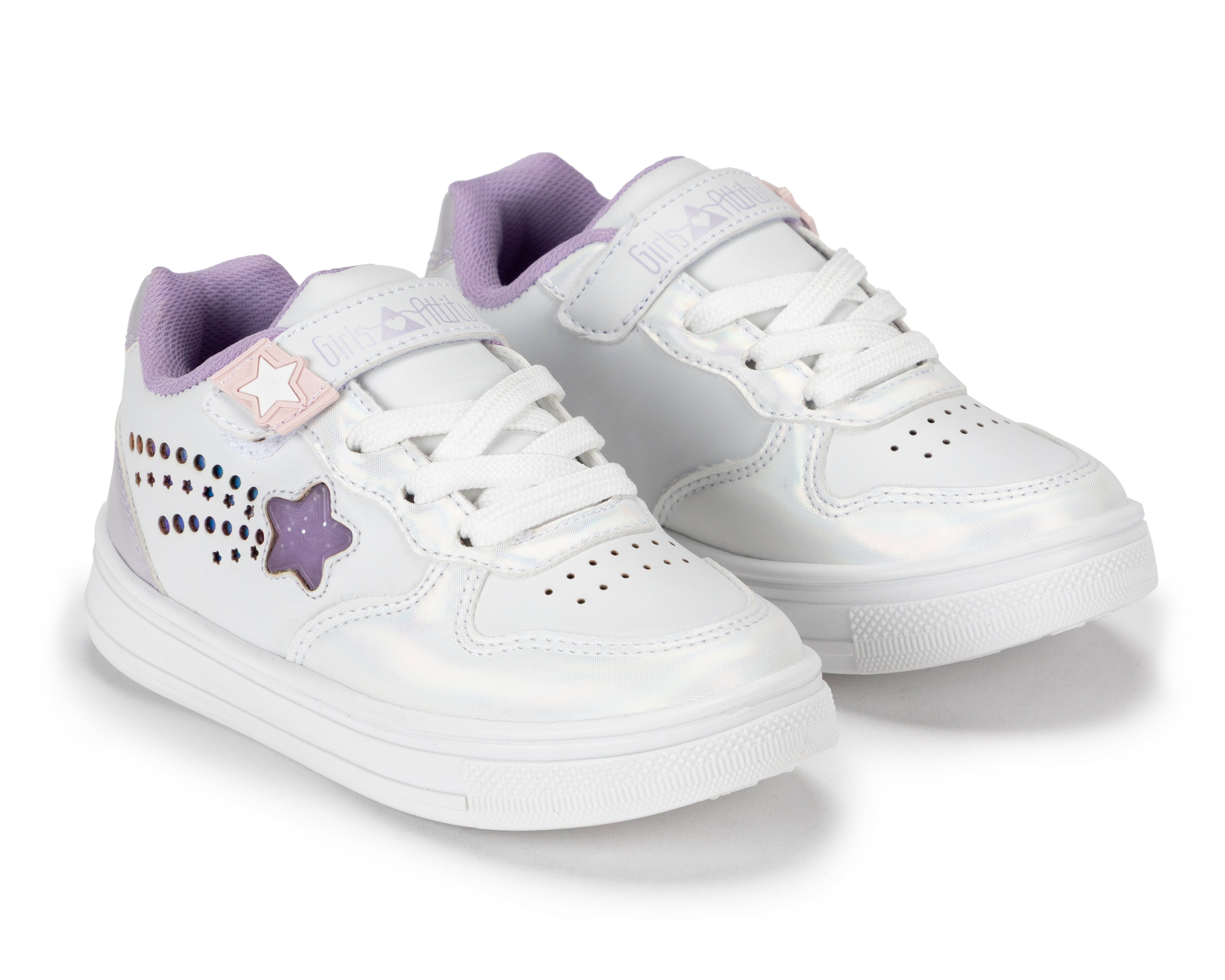 Foto 2 pulgar | Foto 1 | Tenis Casuales Girls Attitude para Niña