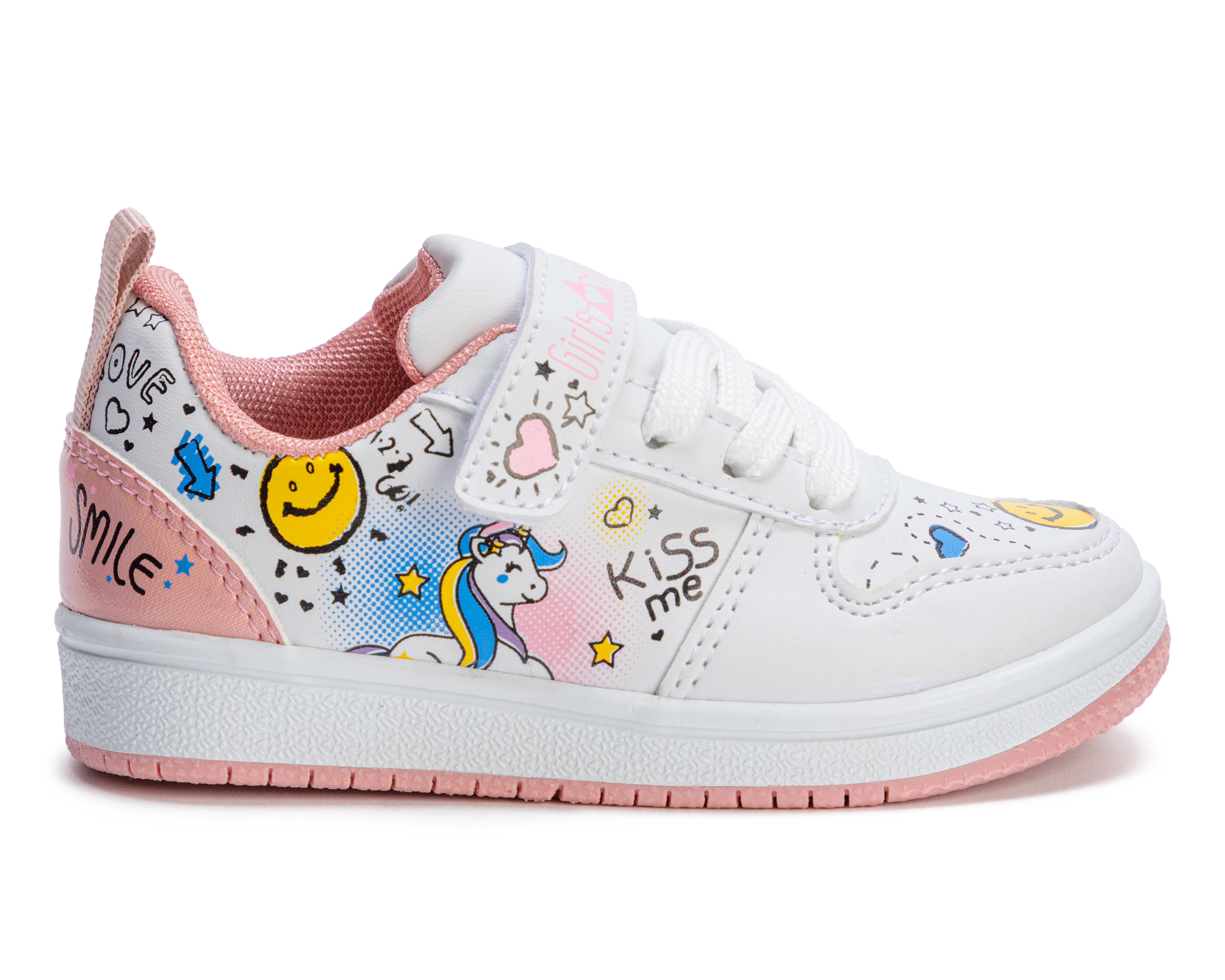 Foto 3 pulgar | Foto 2 | Tenis Girls Attitude para Niña