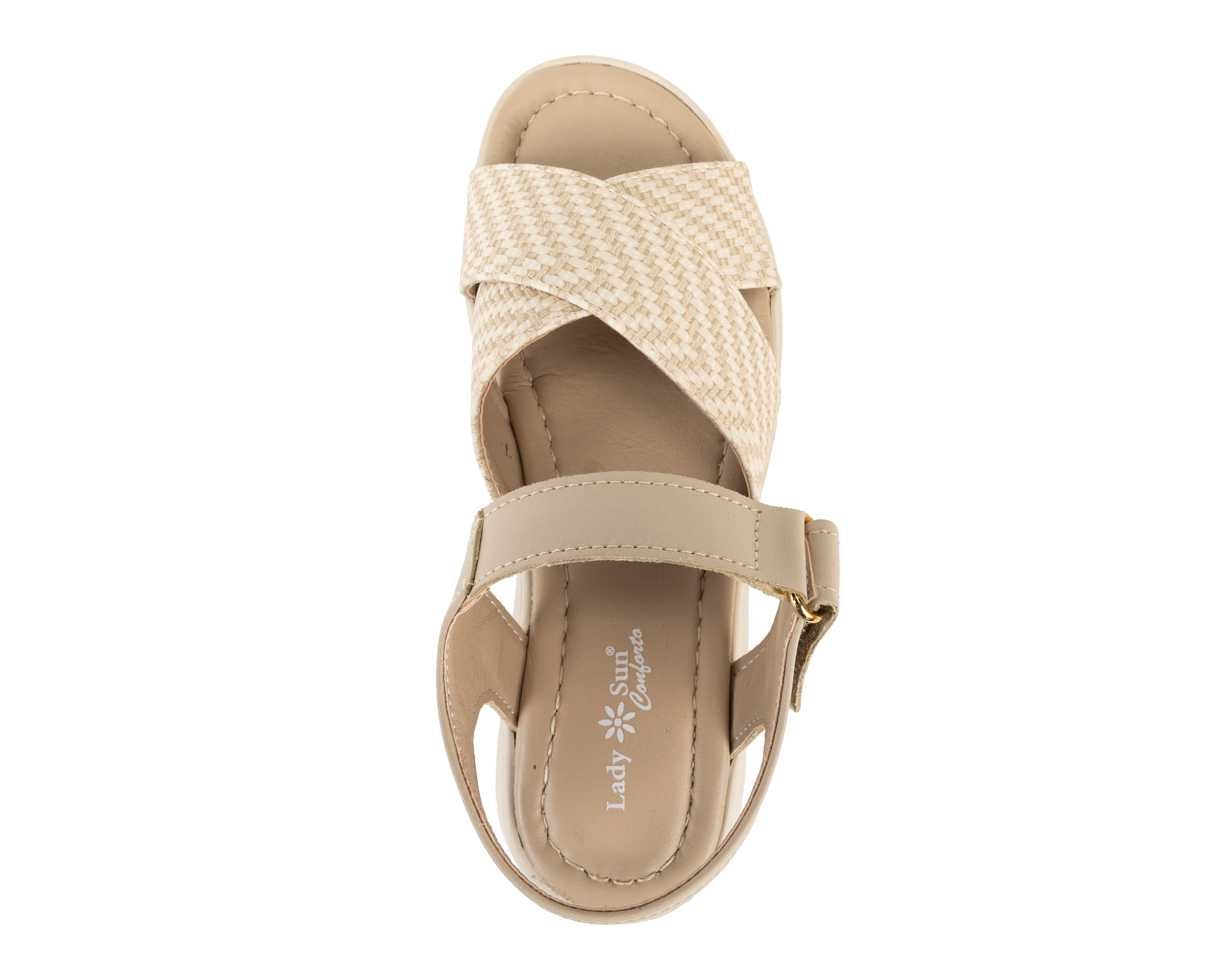 Foto 6 pulgar | Foto 5 | Sandalias Confort Lady Sun Conforto para Mujer