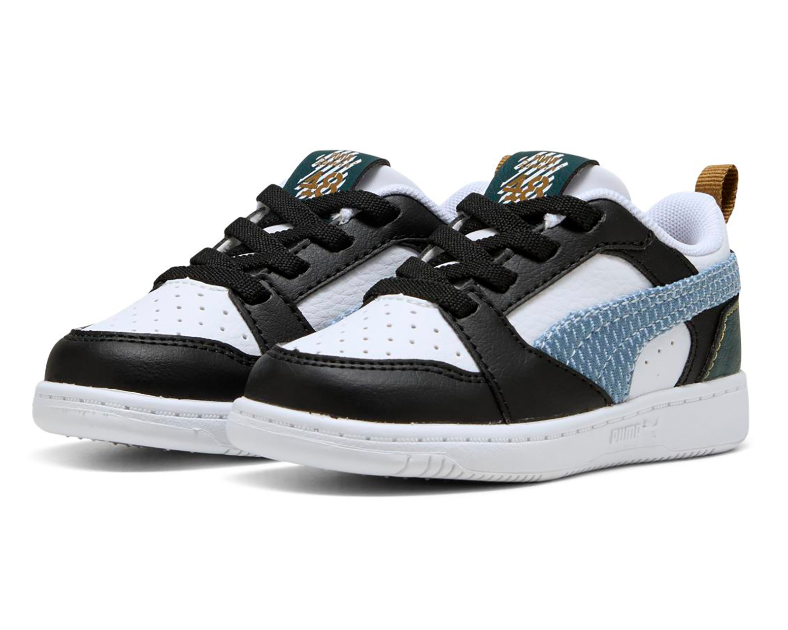 Tenis Puma Rebound V6 Lo Run Fun Ac para Bebé Niño