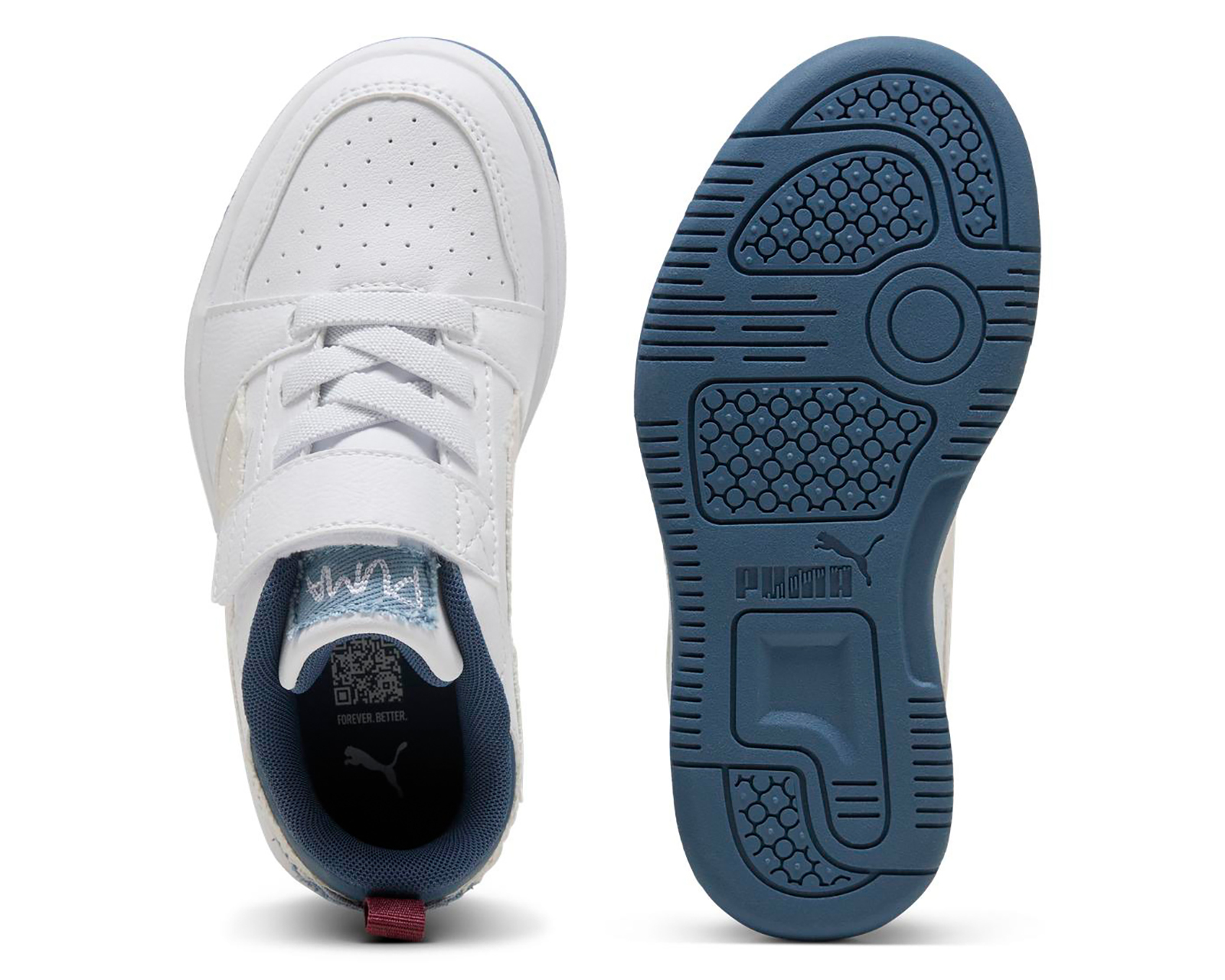 Foto 4 | Foto 4 | Tenis Puma Rebound V6 Lo Mid-90s para Niño