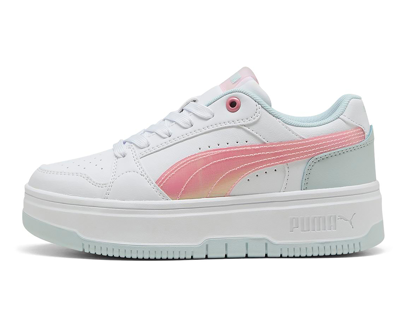 Foto 4 pulgar | Foto 3 | Tenis Puma Rebound Femme Space Belle Juveniles