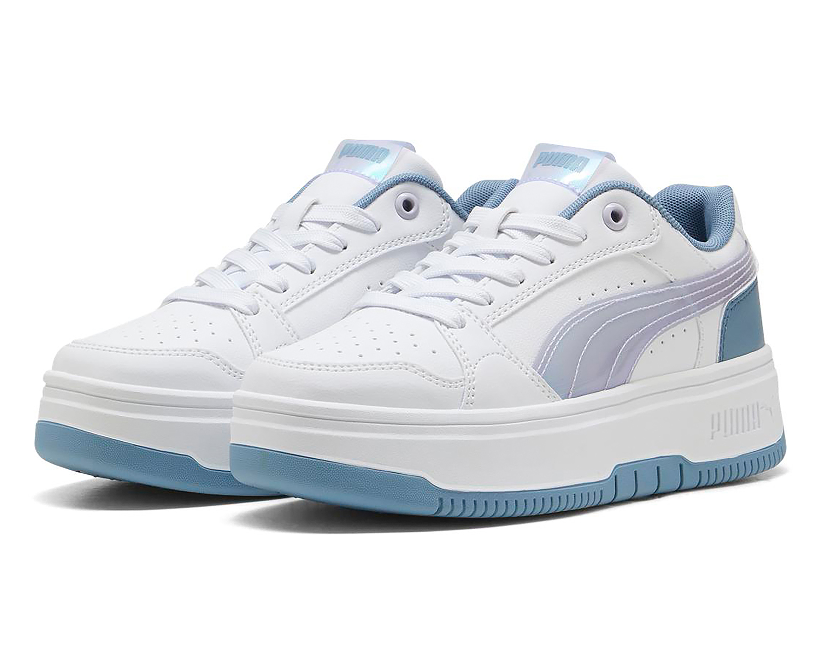 Foto 2 pulgar | Foto 1 | Tenis Puma Rebound Femme Space Belle Juveniles