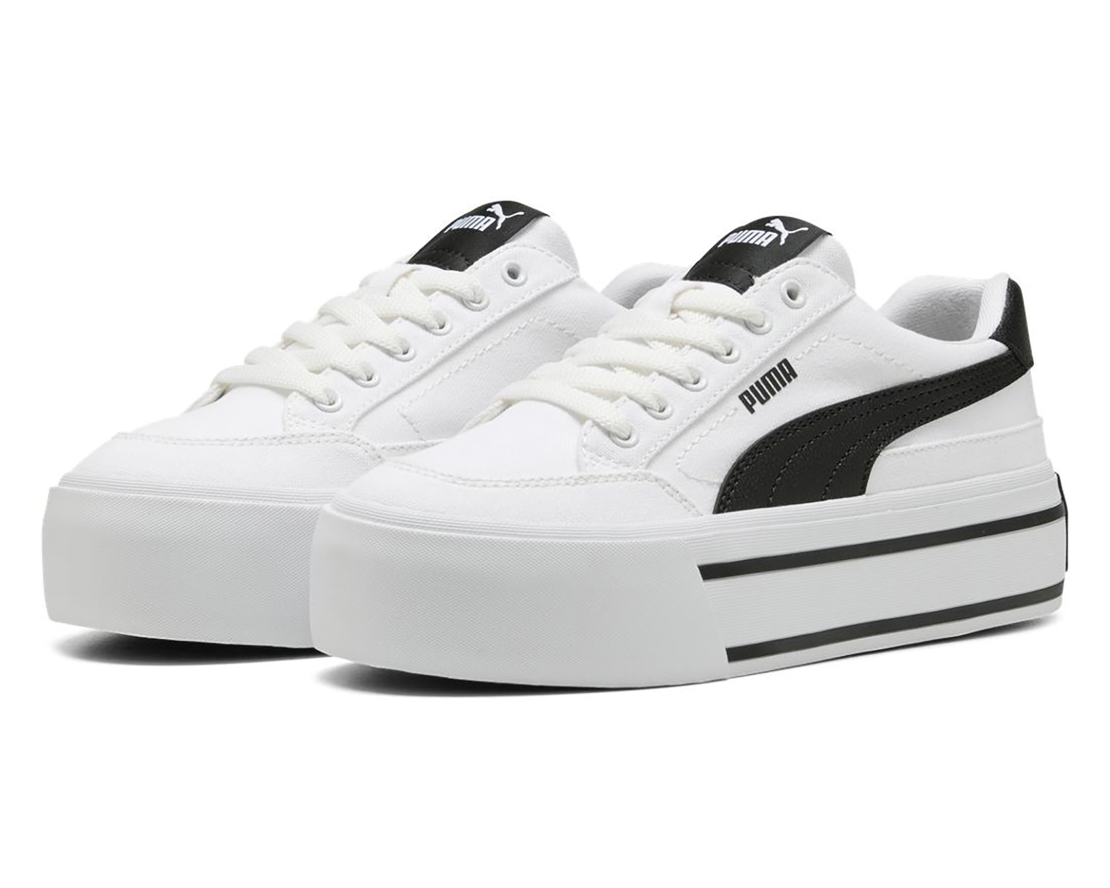 Foto 2 pulgar | Foto 1 | Tenis Puma Court Classic Vulcanized para Mujer