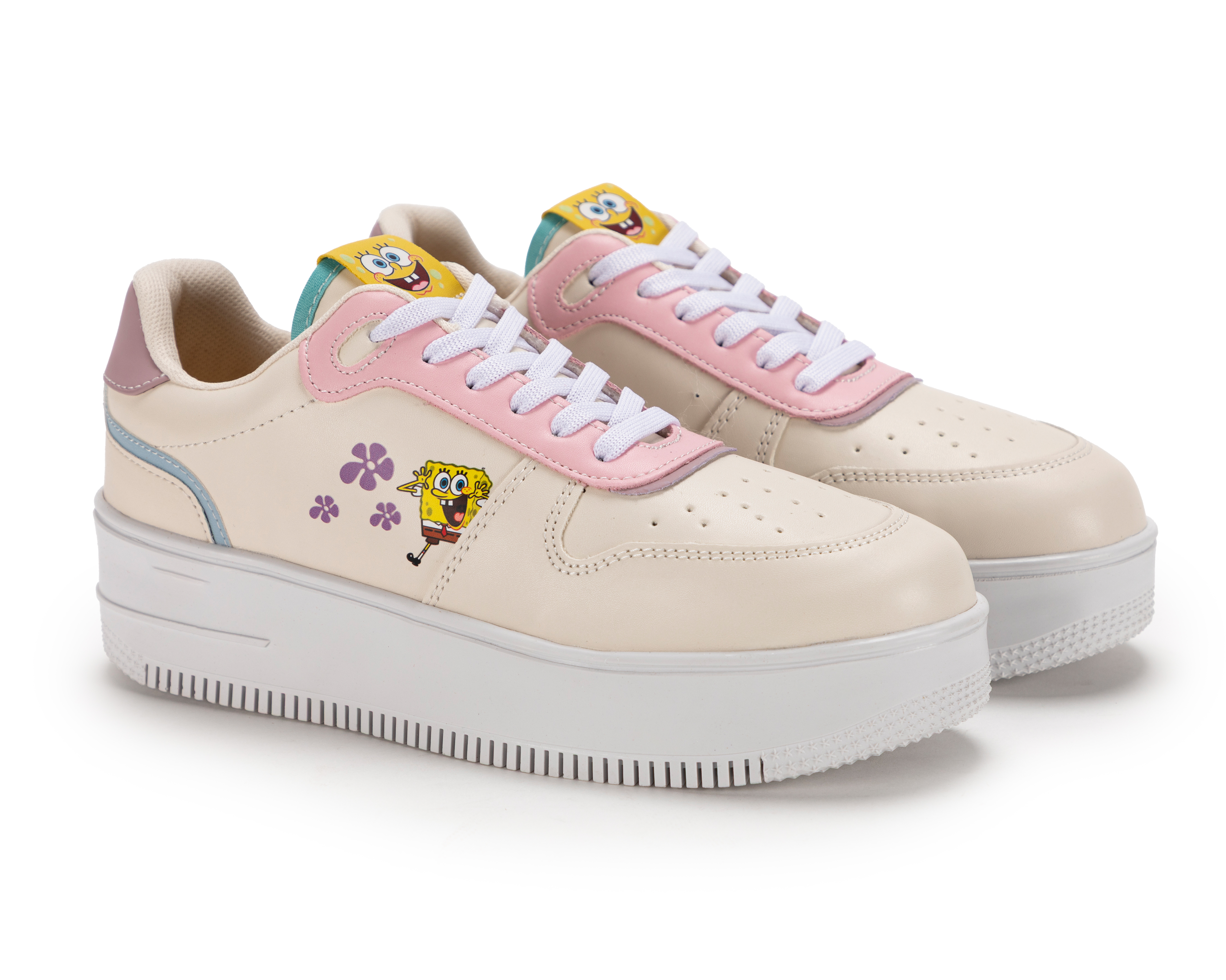 Foto 1 | Foto 1 | Tenis Casuales Bob Esponja para Mujer