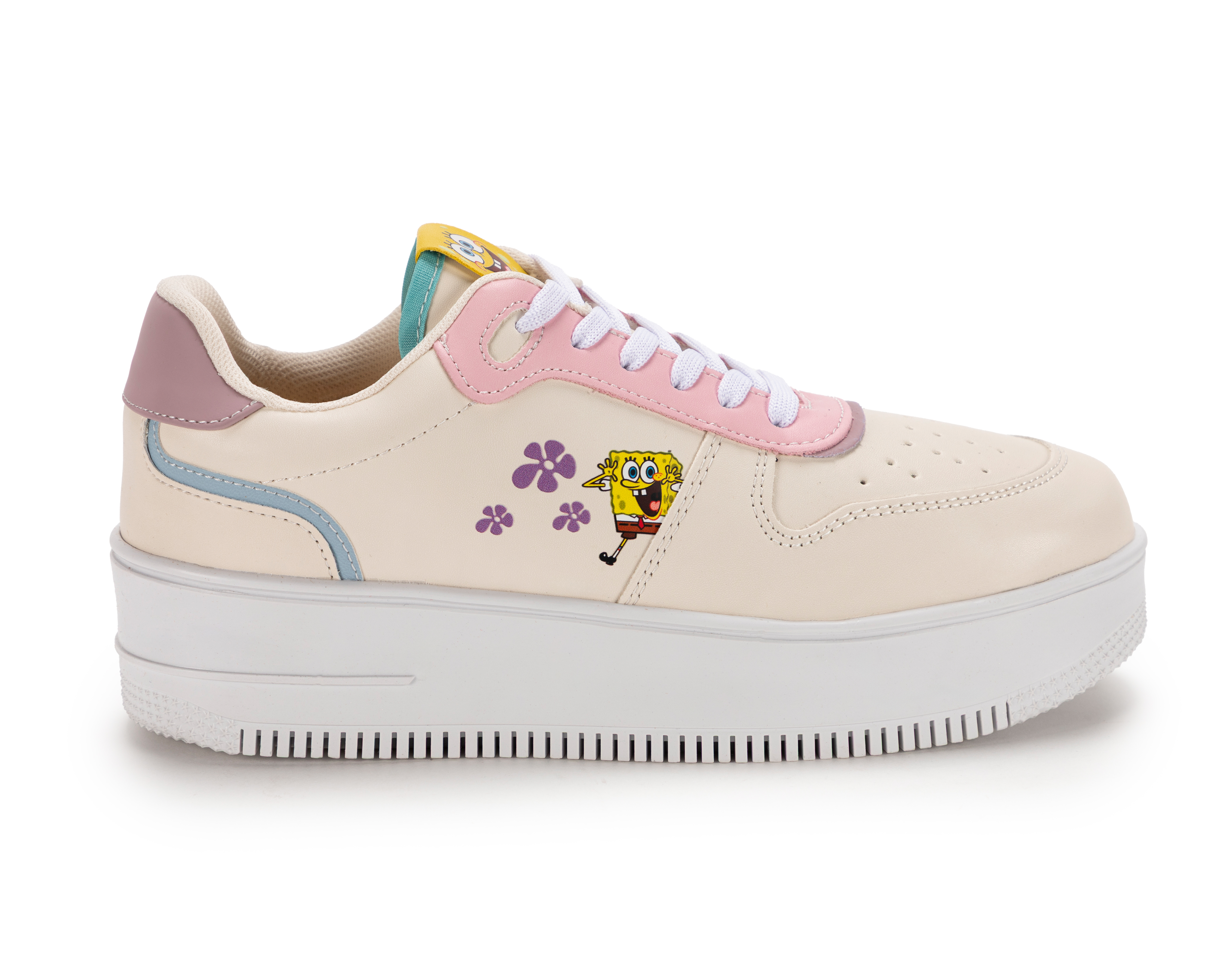 Foto 2 | Foto 2 | Tenis Casuales Bob Esponja para Mujer