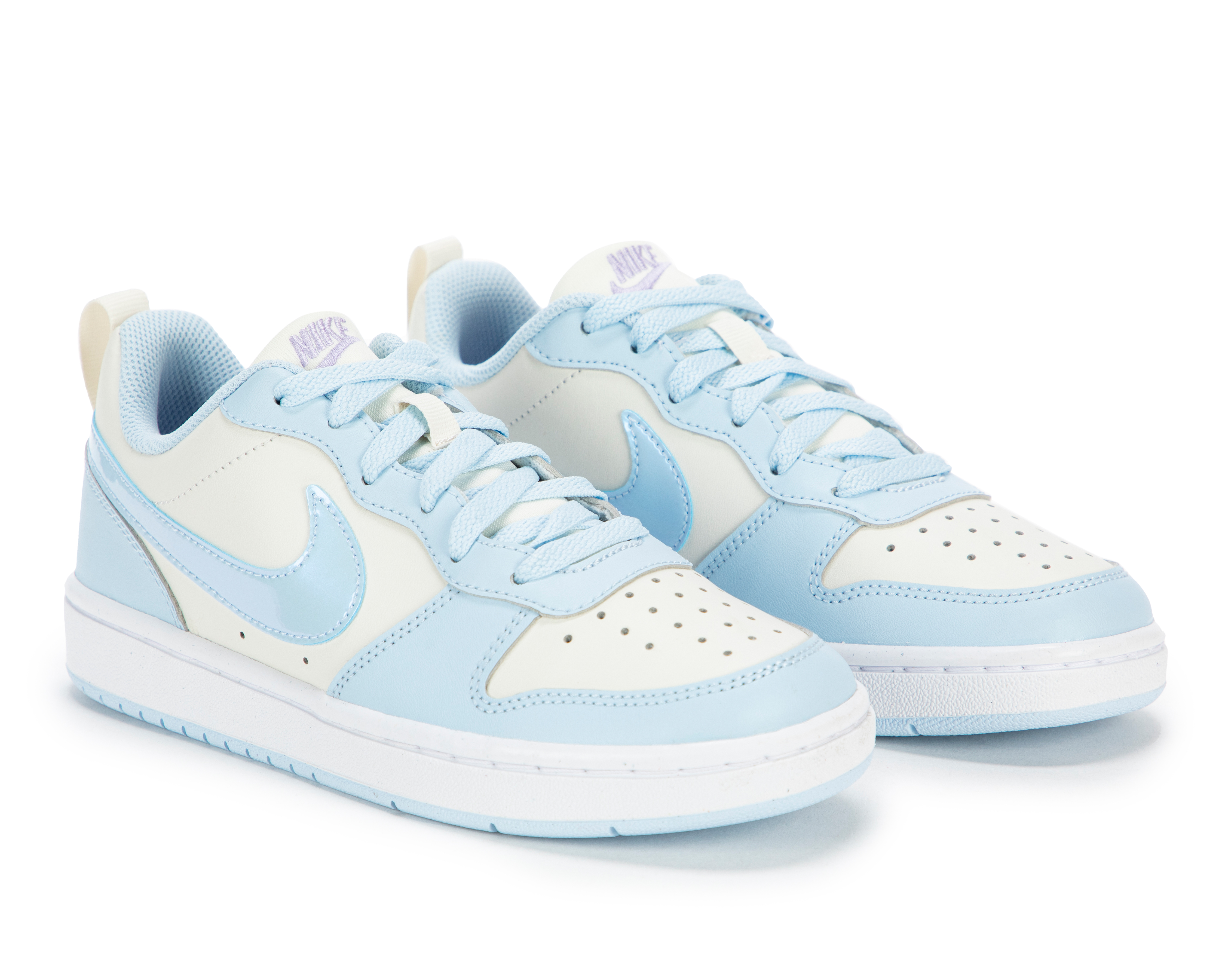 Foto 2 pulgar | Foto 1 | Tenis Nike Court Borough Low Recraft BG Juveniles