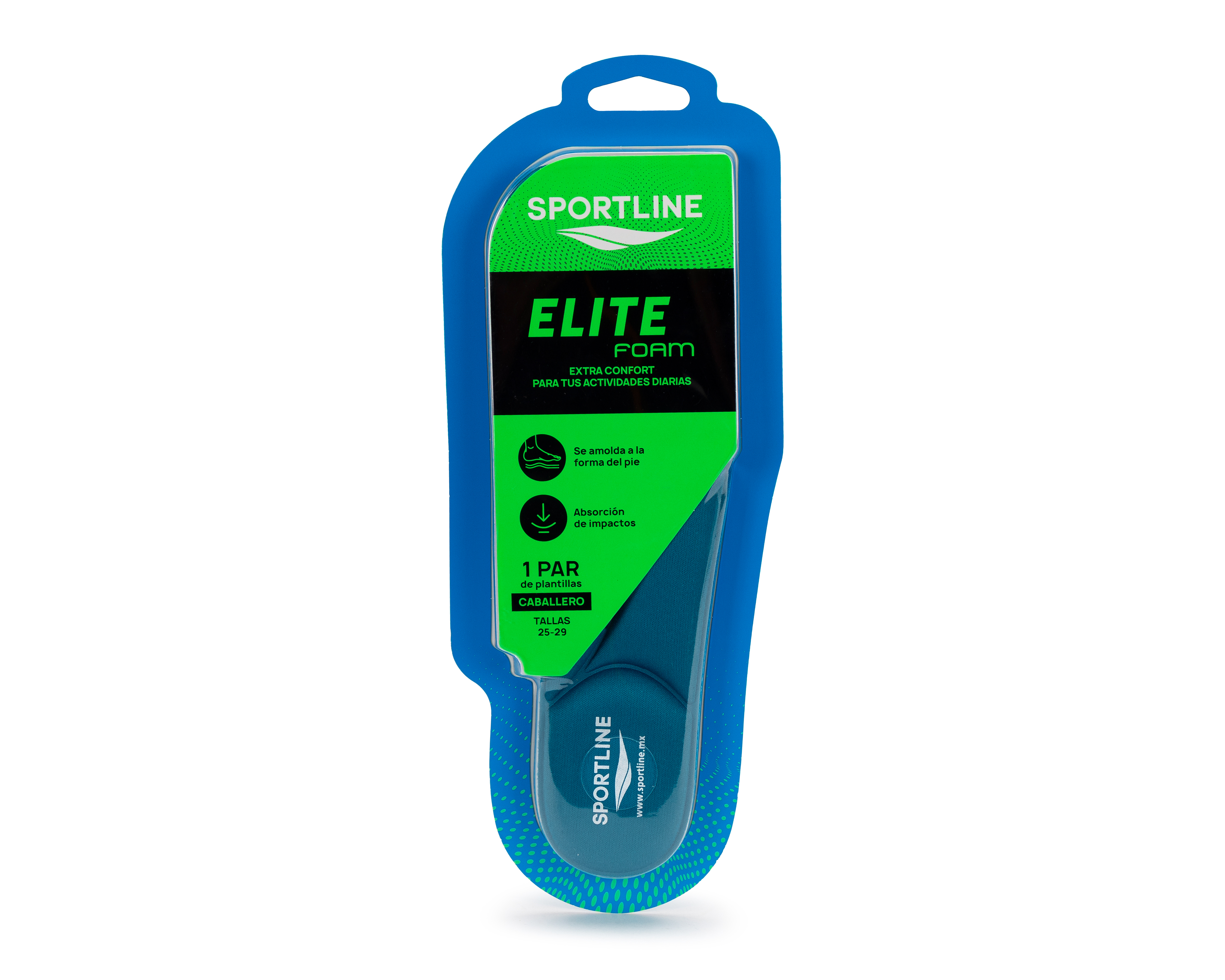 Foto 2 pulgar | Foto 1 | Plantillas para Calzado Sportline Elite Foam Tallas 25-29