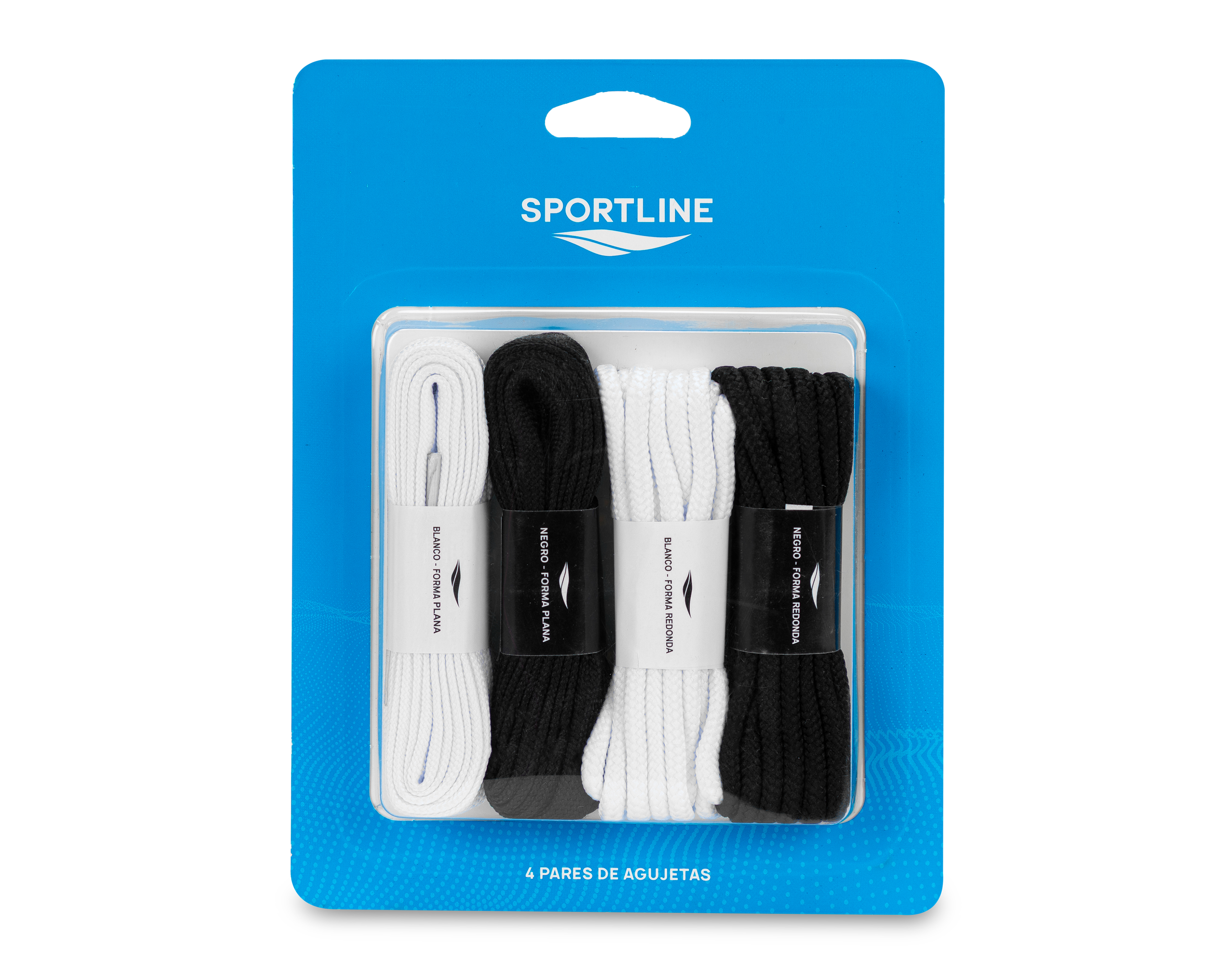 Foto 1 | Foto 1 | Agujetas Sportline 4 Pares