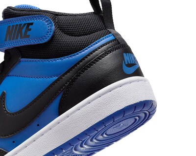 Foto 8 | Foto 8 | Tenis para Basquetbol Nike Court Borough Mid 2 Juveniles