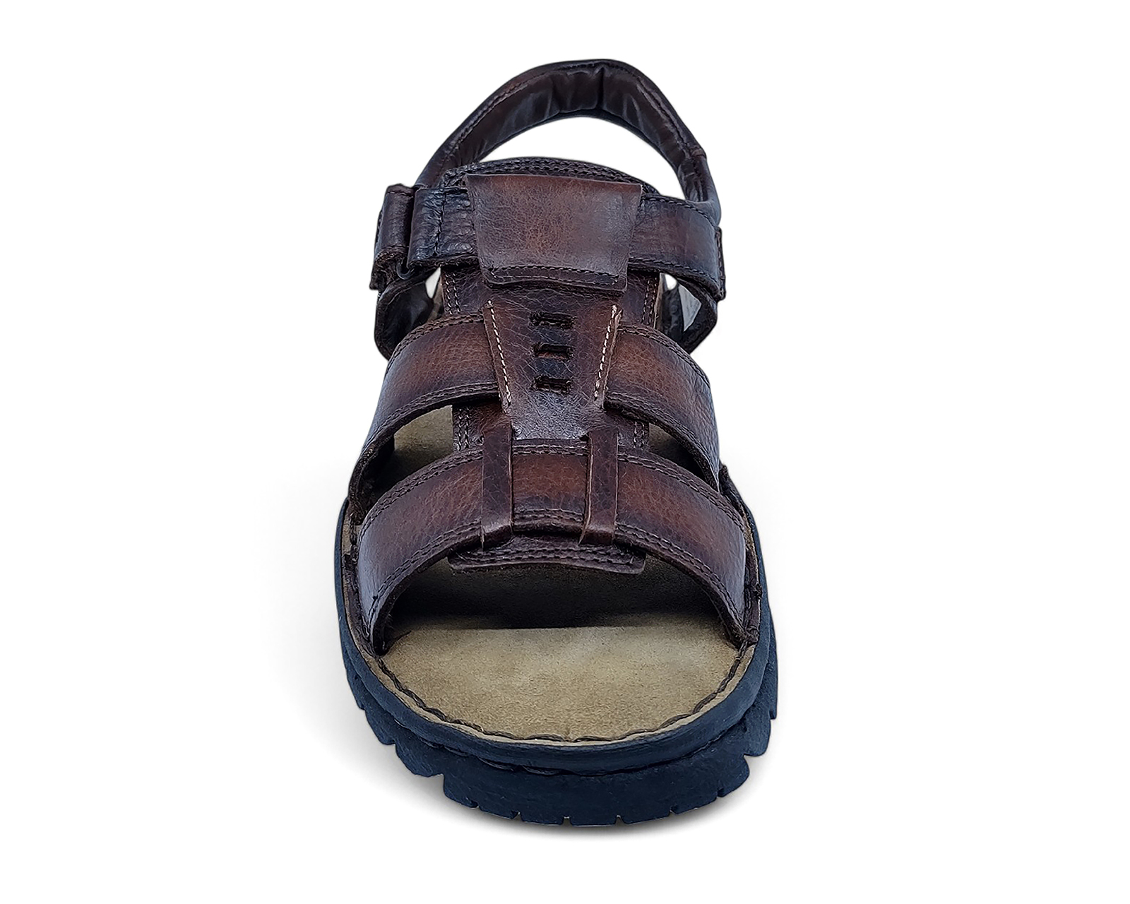 Foto 6 pulgar | Foto 5 | Sandalias Confort Lobo Solo de Piel para Hombre