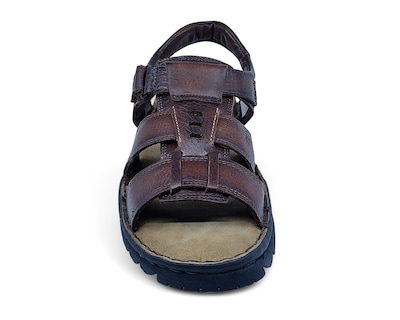Foto 5 | Foto 5 | Sandalias Confort Lobo Solo de Piel para Hombre