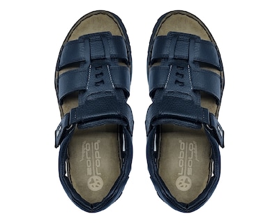 Foto 3 | Foto 3 | Sandalias Confort Lobo Solo de Piel para Hombre