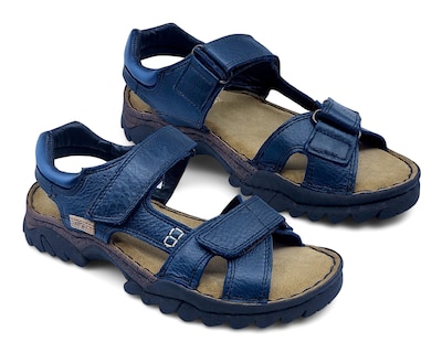 Foto 1 | Foto 1 | Sandalias Confort Lobo Solo de Piel para Hombre