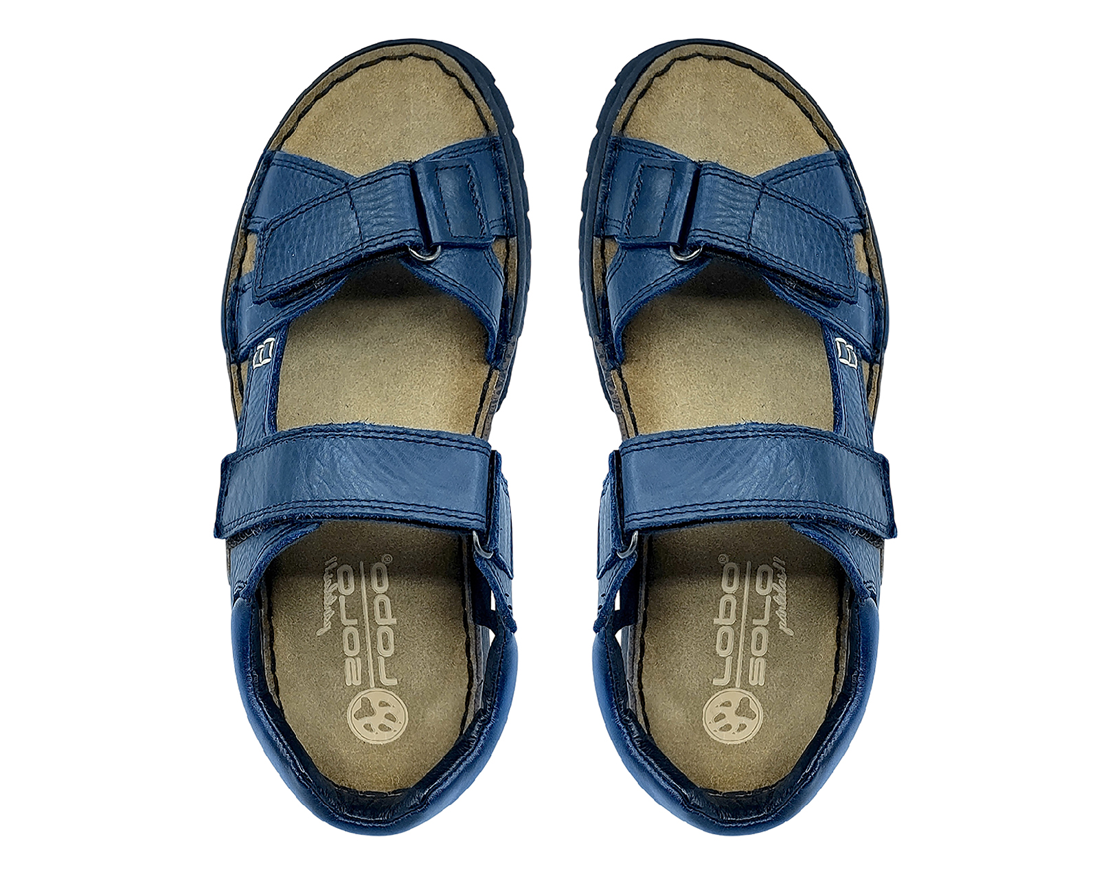 Foto 4 pulgar | Foto 3 | Sandalias Confort Lobo Solo de Piel para Hombre