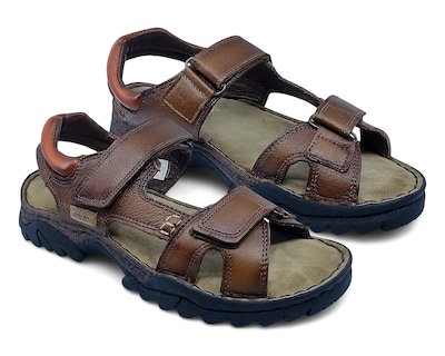 Foto 1 | Foto 1 | Sandalias Confort Lobo Solo de Piel para Hombre