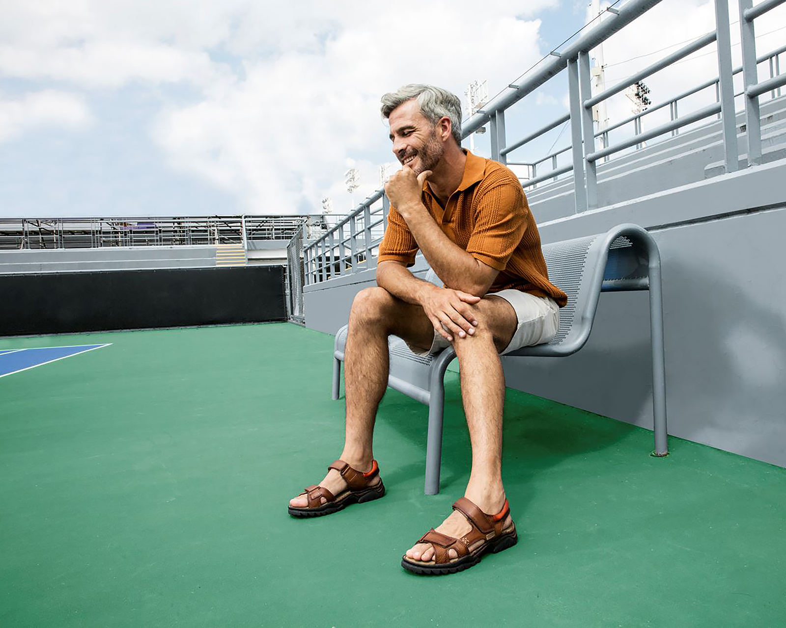 Foto 8 pulgar | Foto 7 | Sandalias Confort Lobo Solo de Piel para Hombre