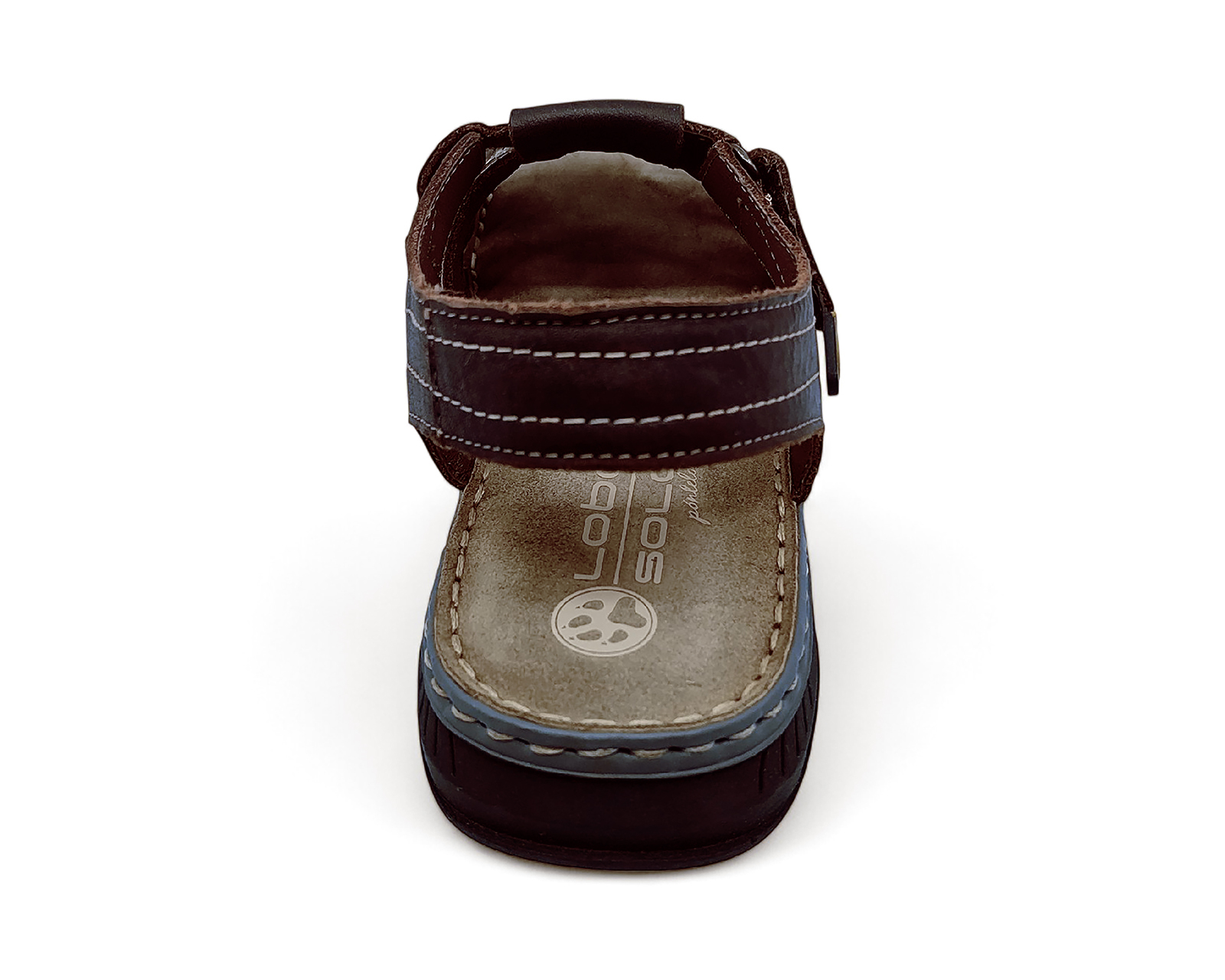 Foto 7 pulgar | Foto 6 | Sandalias de Playa Lobo Solo de Piel para Hombre