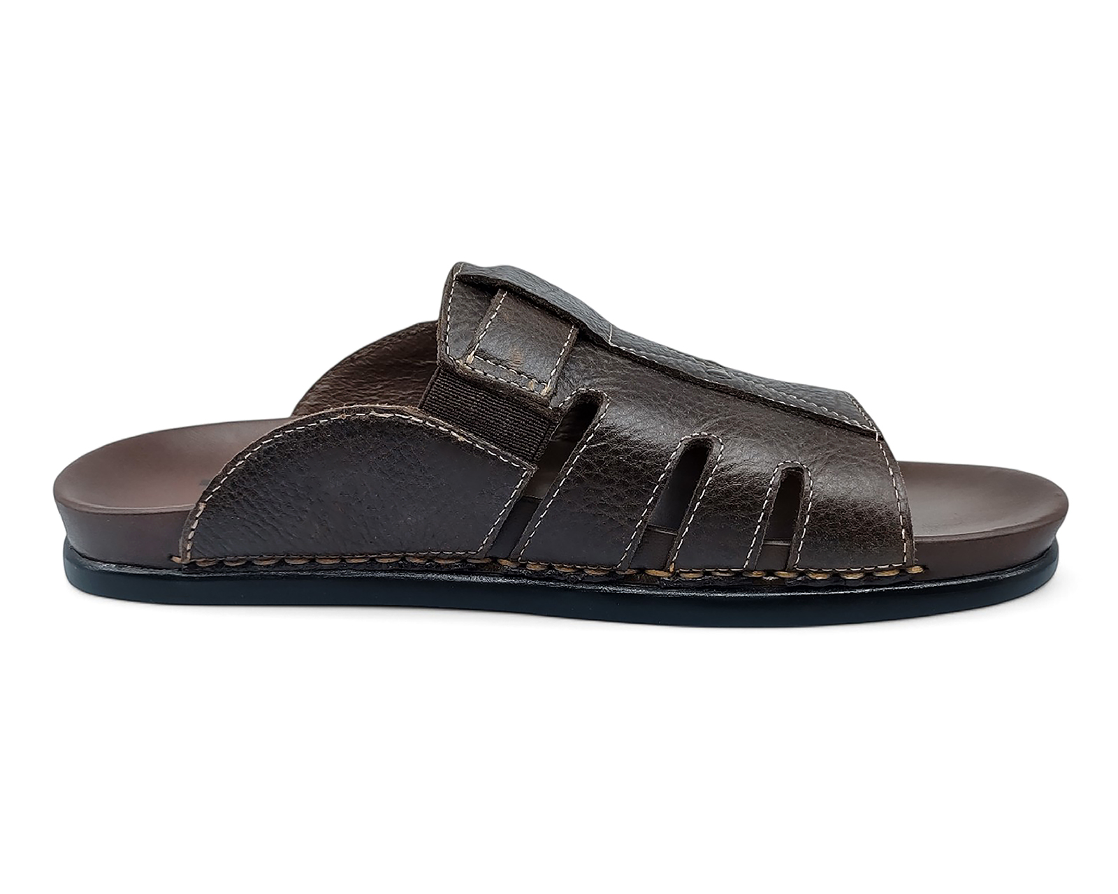 Foto 5 pulgar | Foto 4 | Sandalias de Playa Lobo Solo de Piel para Hombre