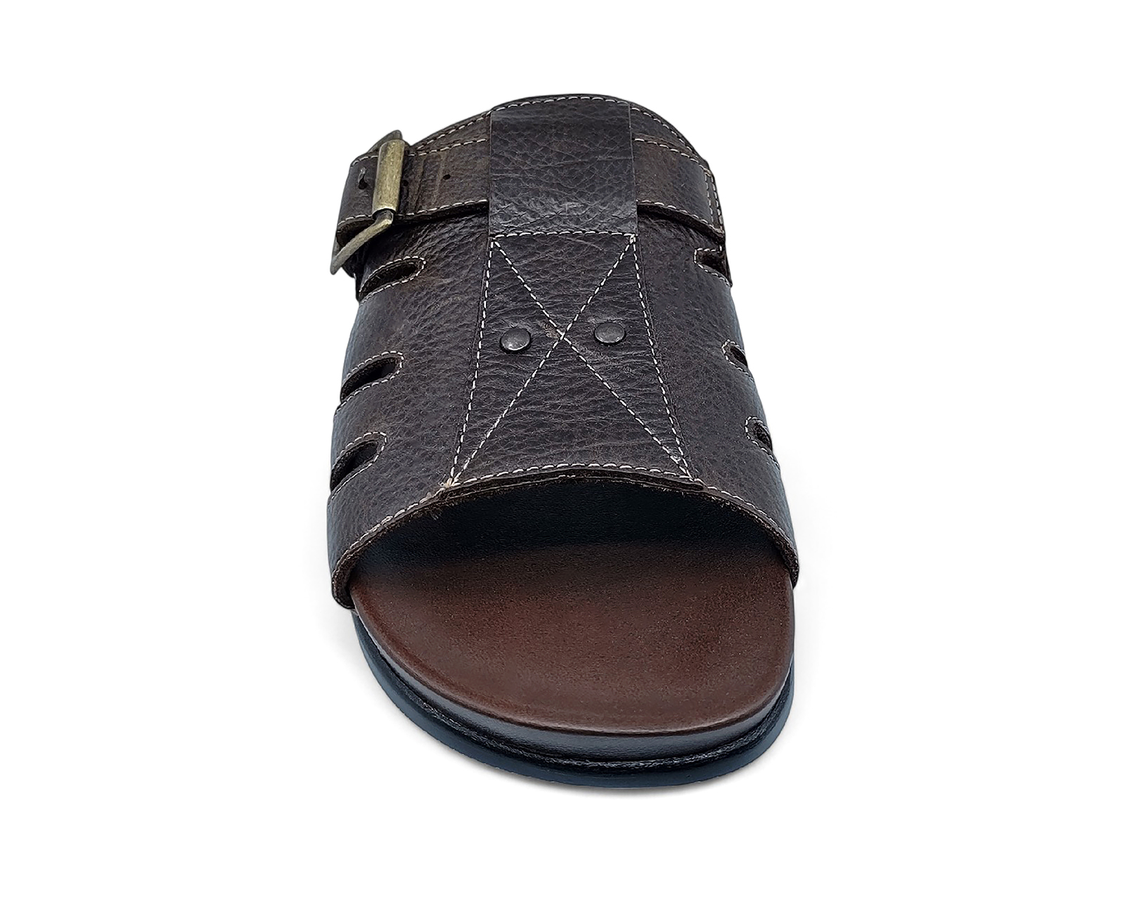 Foto 6 pulgar | Foto 5 | Sandalias de Playa Lobo Solo de Piel para Hombre