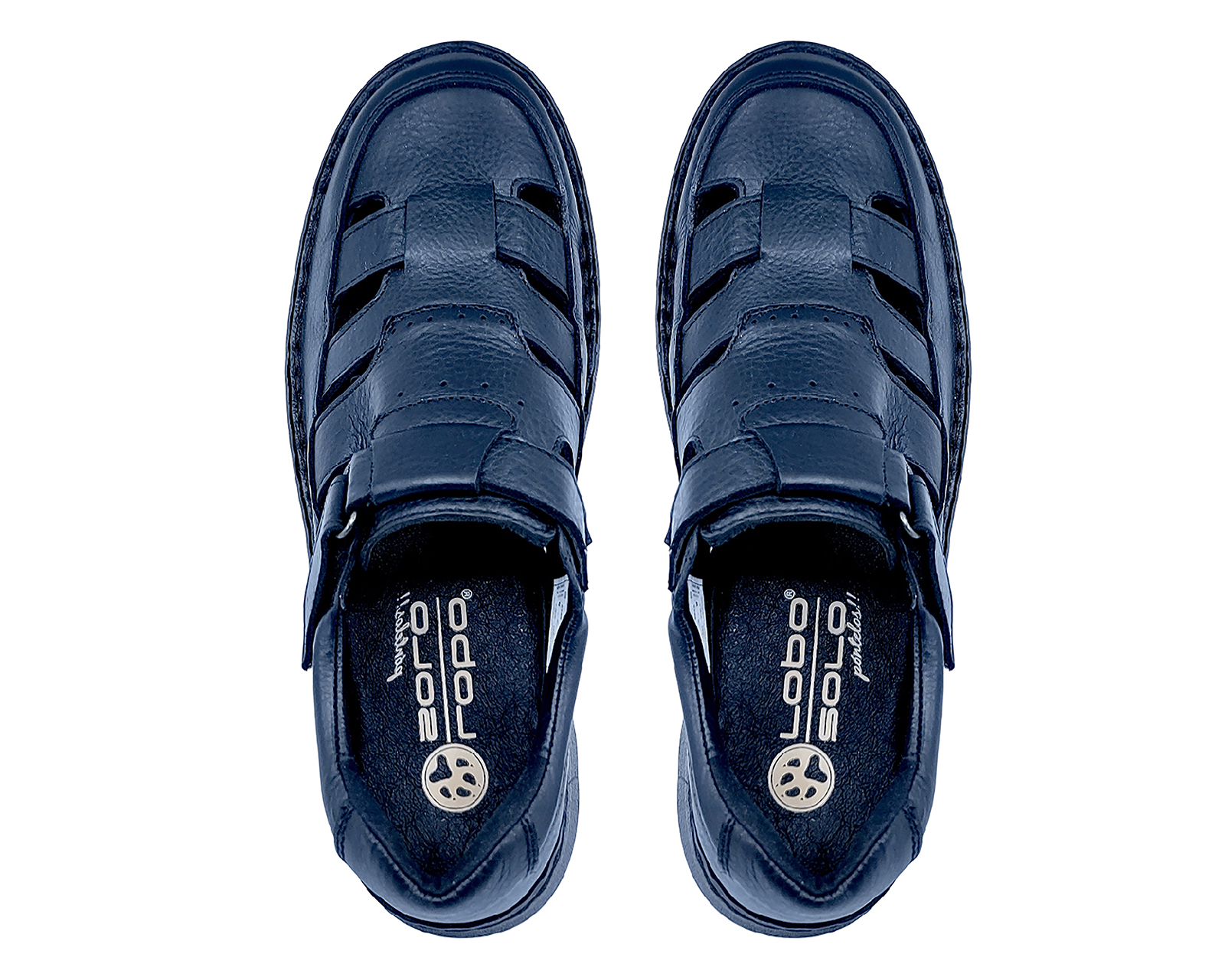 Foto 4 pulgar | Foto 3 | Sandalias de Playa Lobo Solo de Piel para Hombre