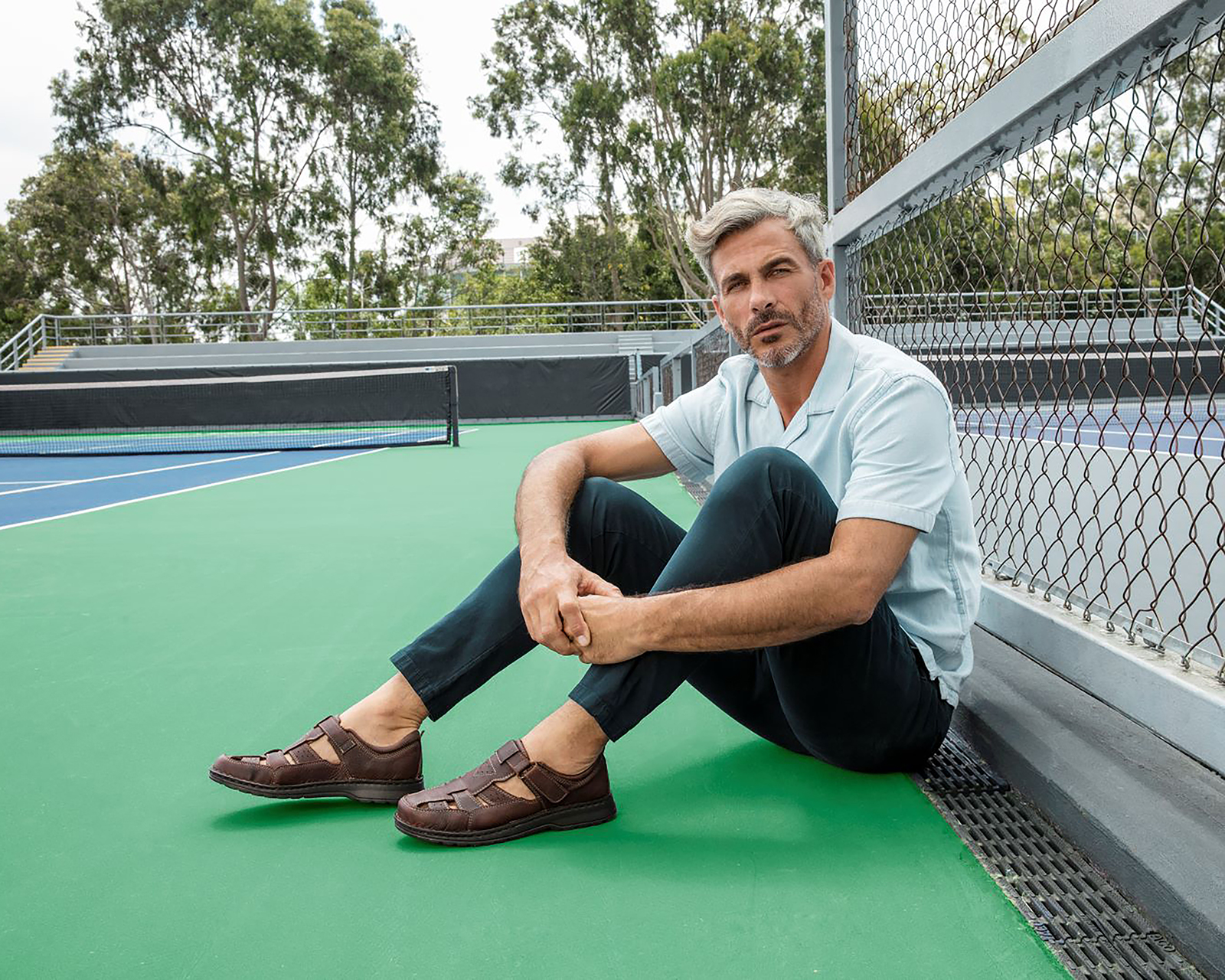 Foto 8 pulgar | Foto 7 | Sandalias de Playa Lobo Solo de Piel para Hombre