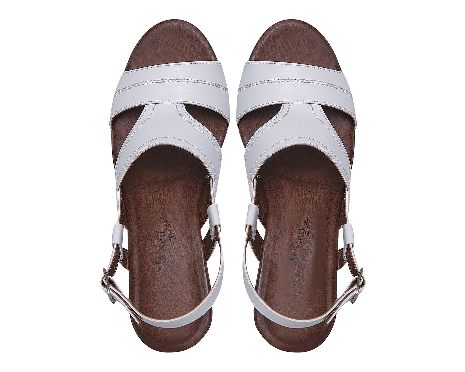 Foto 4 pulgar | Foto 3 | Sandalias Confort Lady Sun Conforto para Mujer