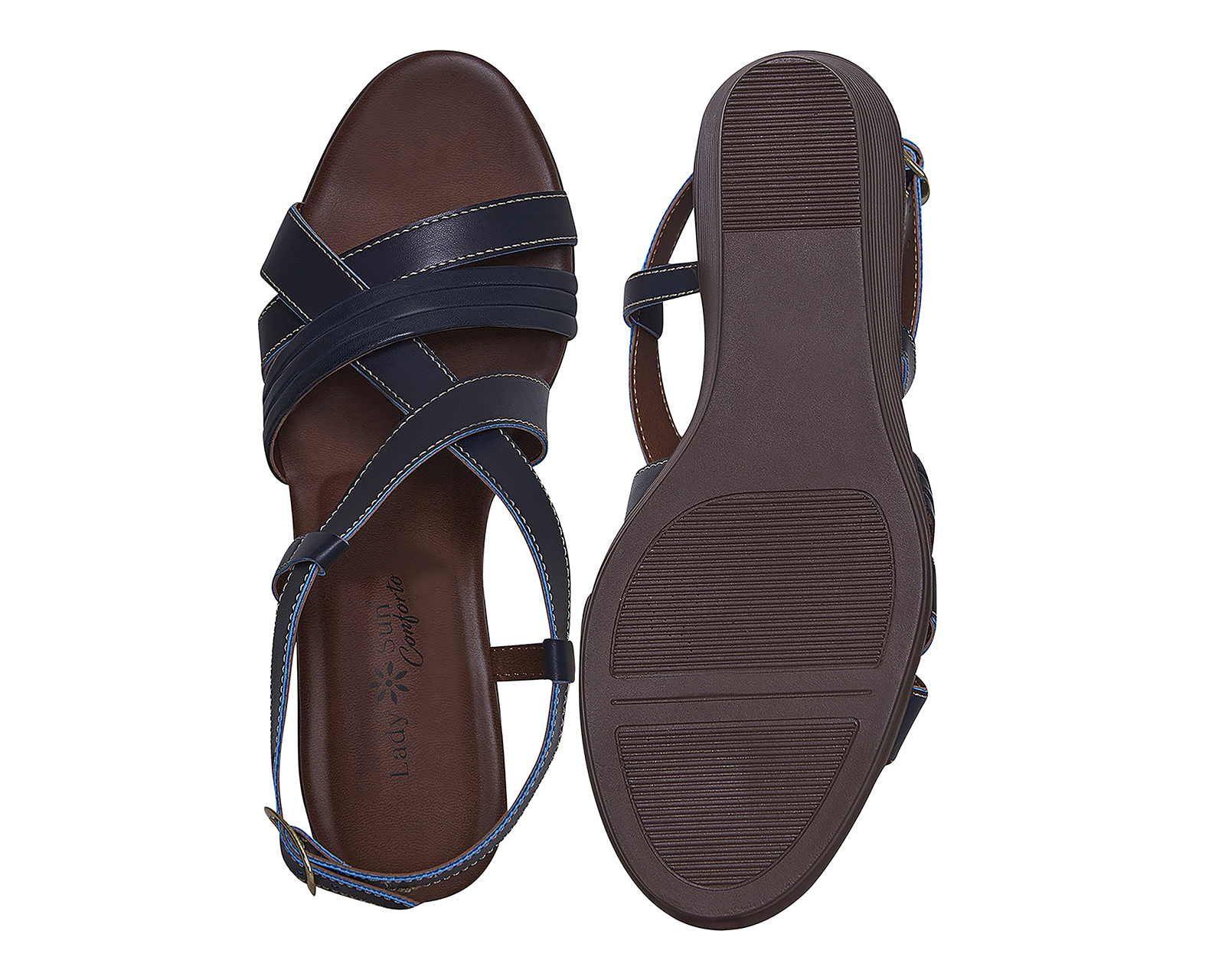 Foto 3 pulgar | Foto 2 | Sandalias Confort Lady Sun Conforto para Mujer