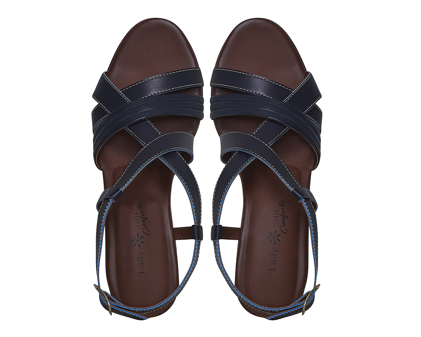 Foto 4 pulgar | Foto 3 | Sandalias Confort Lady Sun Conforto para Mujer