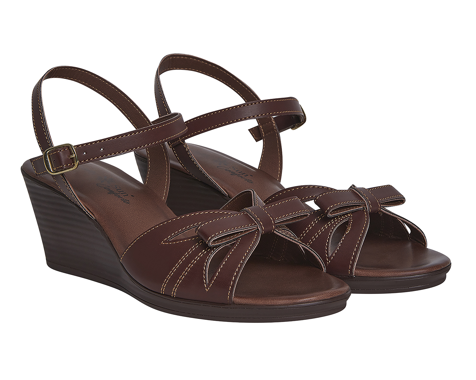 Foto 2 pulgar | Foto 1 | Sandalias Confort Lady Sun Conforto para Mujer