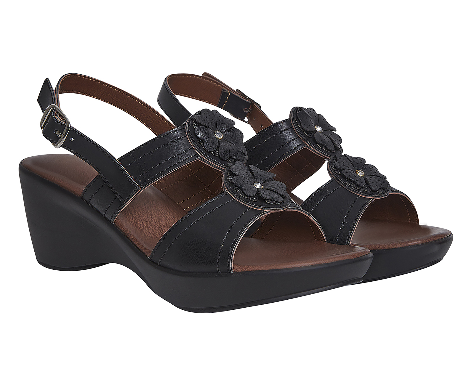 Foto 2 pulgar | Foto 1 | Sandalias Confort Lady Sun Conforto para Mujer