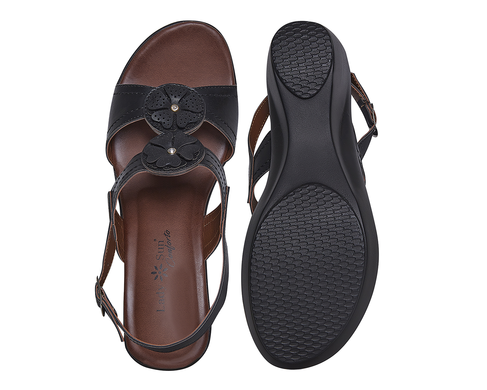 Foto 3 pulgar | Foto 2 | Sandalias Confort Lady Sun Conforto para Mujer